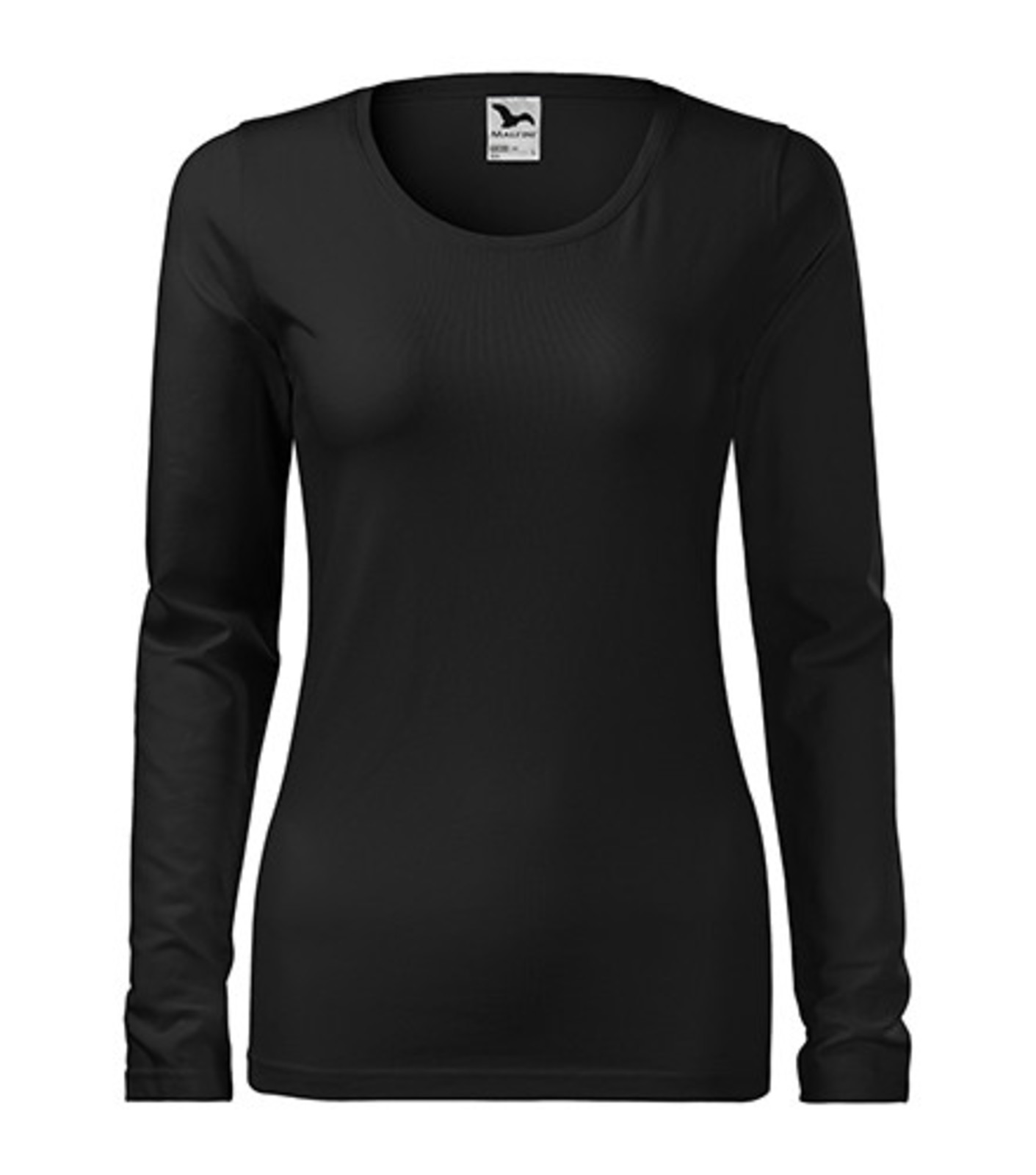 Dámske tričko s dlhým rukávom Adler Slim 139 - veľkosť: M, farba: čierna