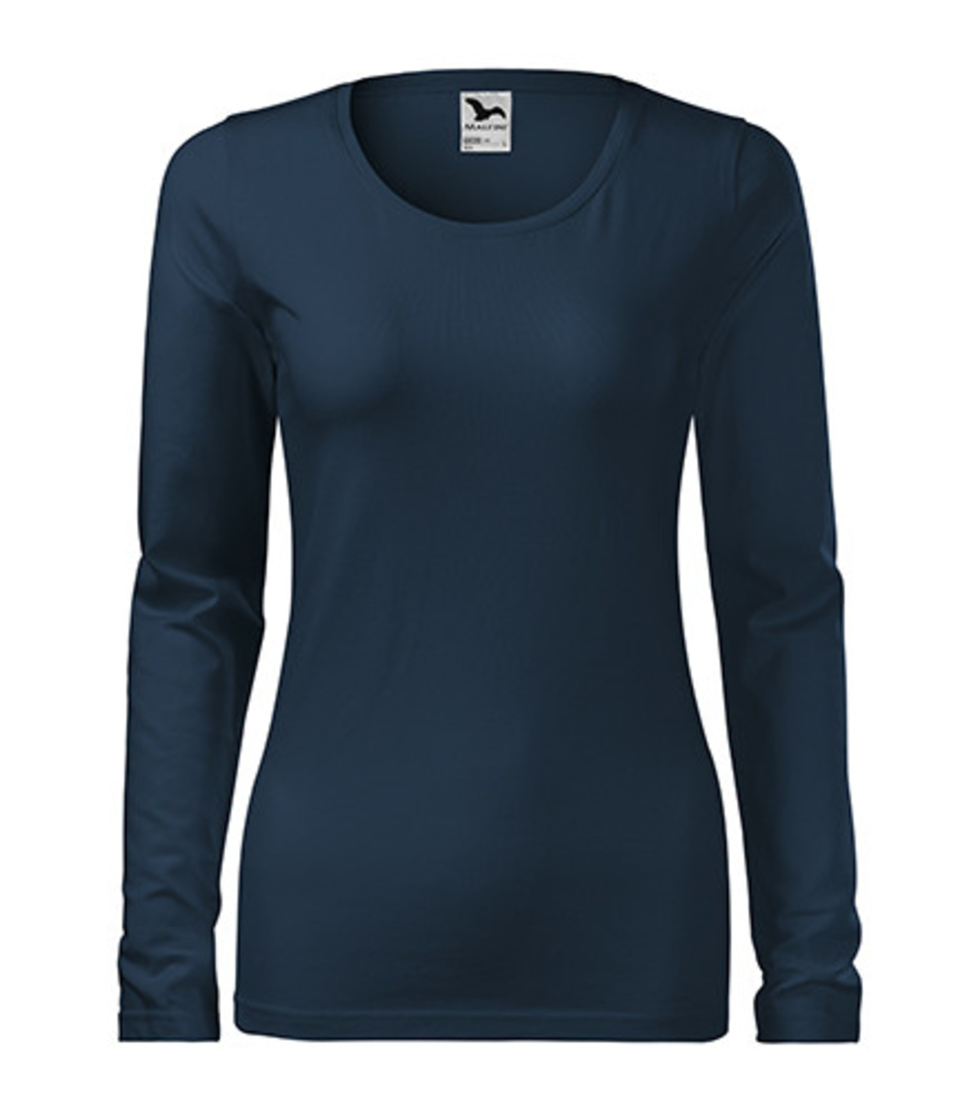 Dámske tričko s dlhým rukávom Adler Slim 139 - veľkosť: XL, farba: tmavo modrá
