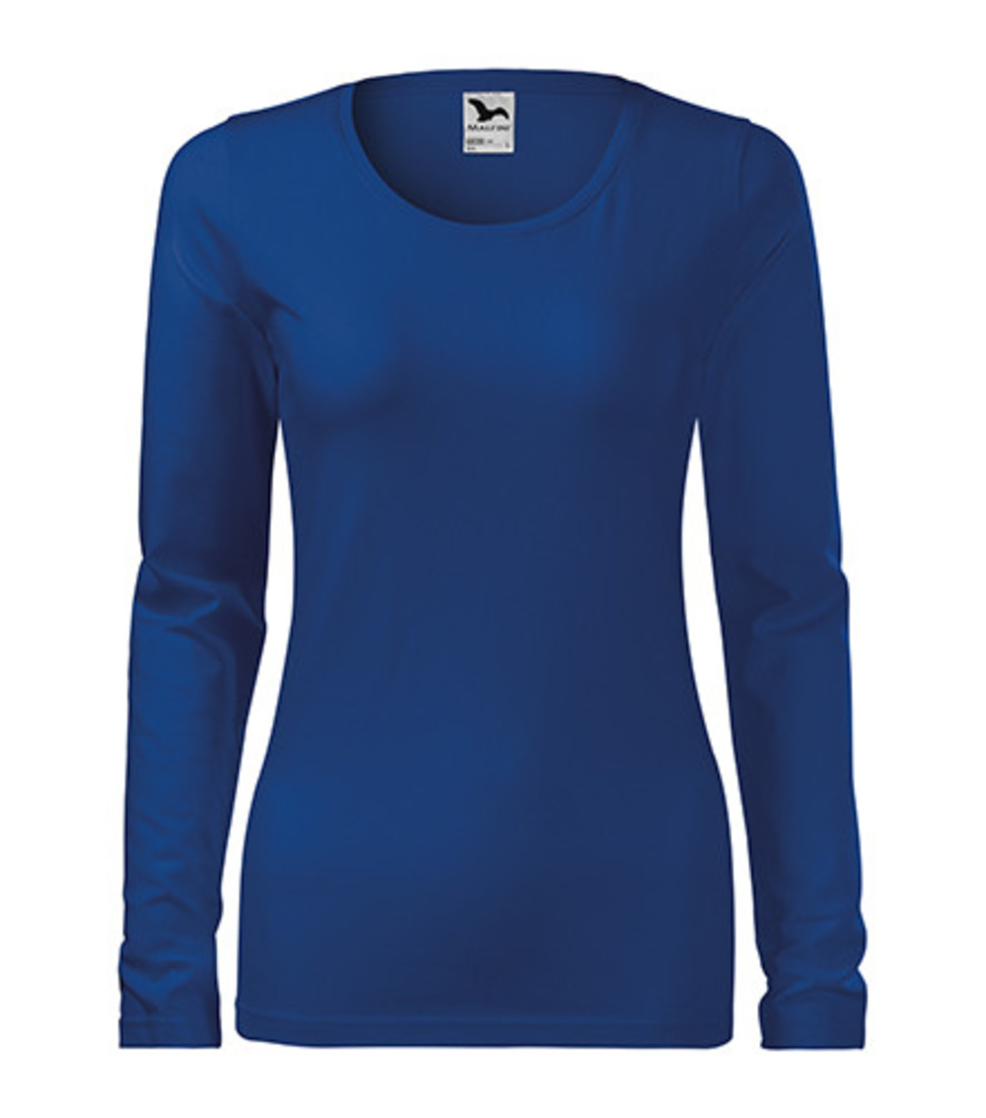 Dámske tričko s dlhým rukávom Adler Slim 139 - veľkosť: XXL, farba: kráľovská modrá