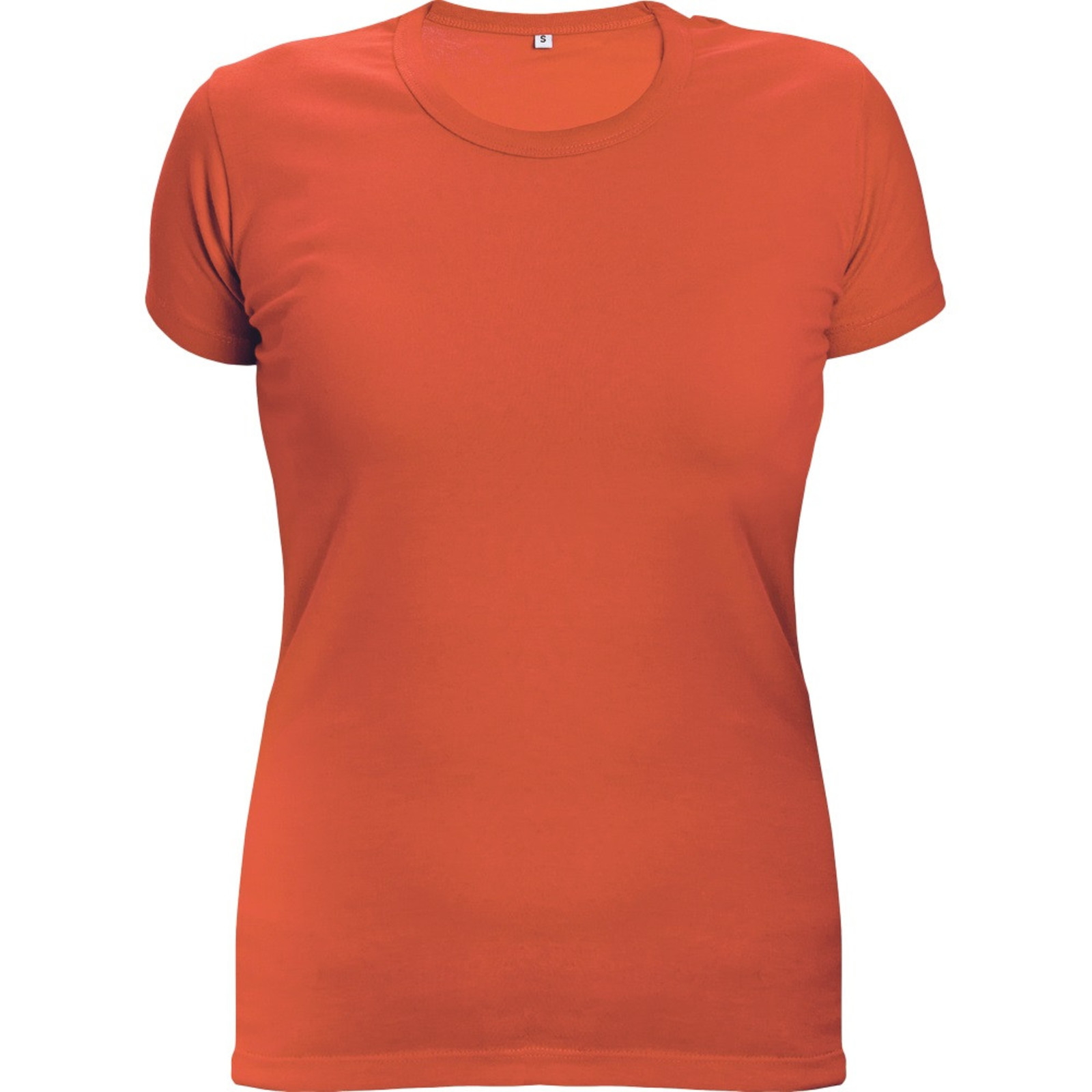 Dámske tričko s krátkym rukávom Surma Lady - veľkosť: L, farba: oranžová
