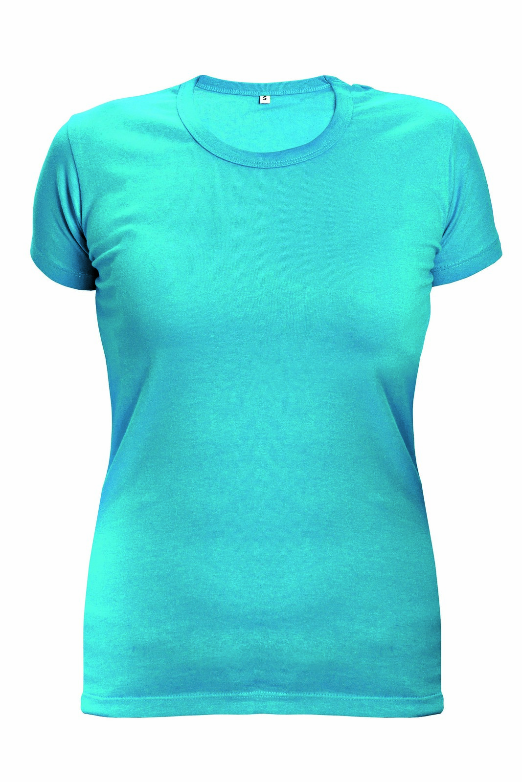 Dámske tričko s krátkym rukávom Surma Lady - veľkosť: XS, farba: tyrkysová