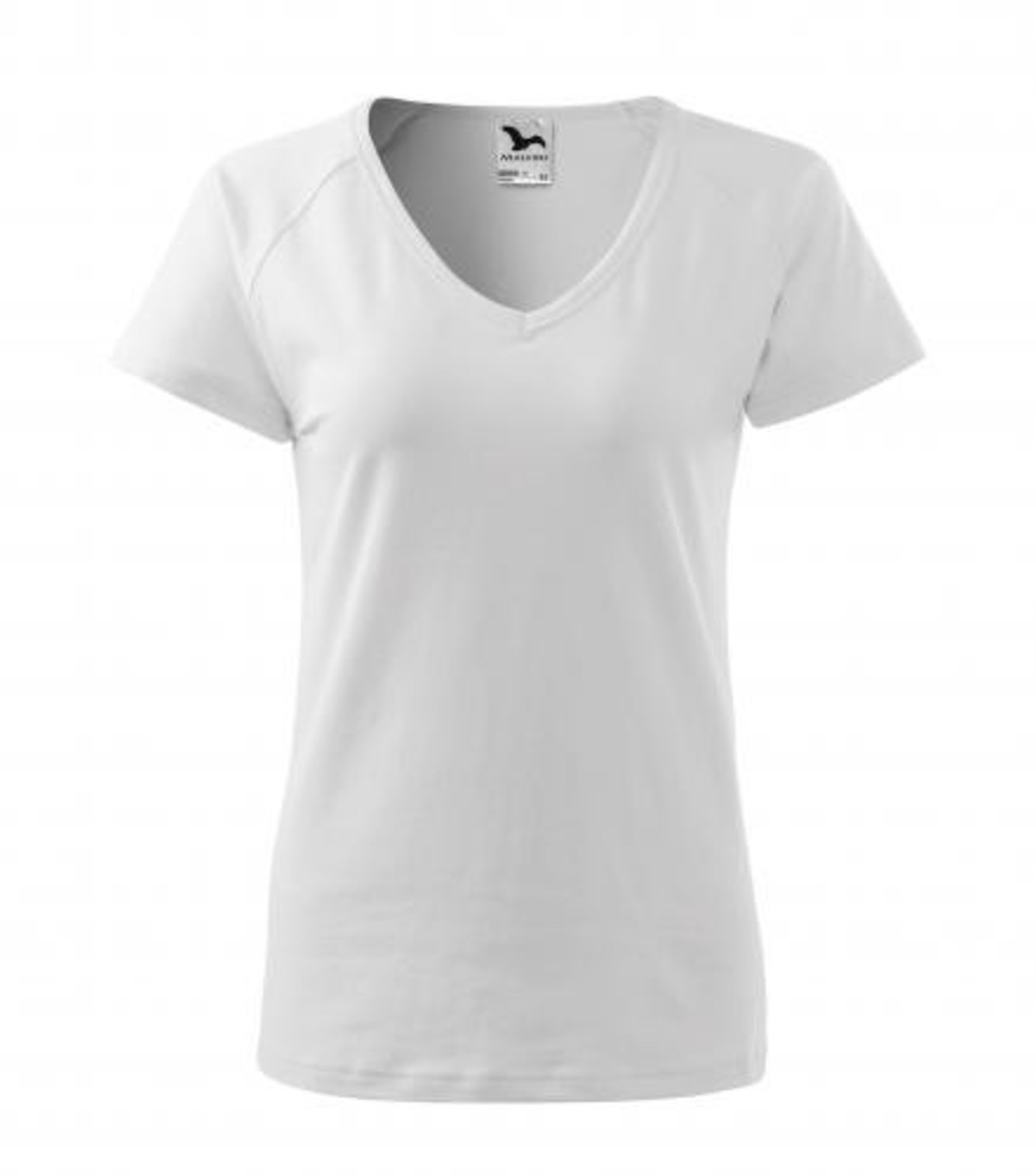 Dámske tričko s V výstrihom Adler Dream 128 - veľkosť: 3XL, farba: biela