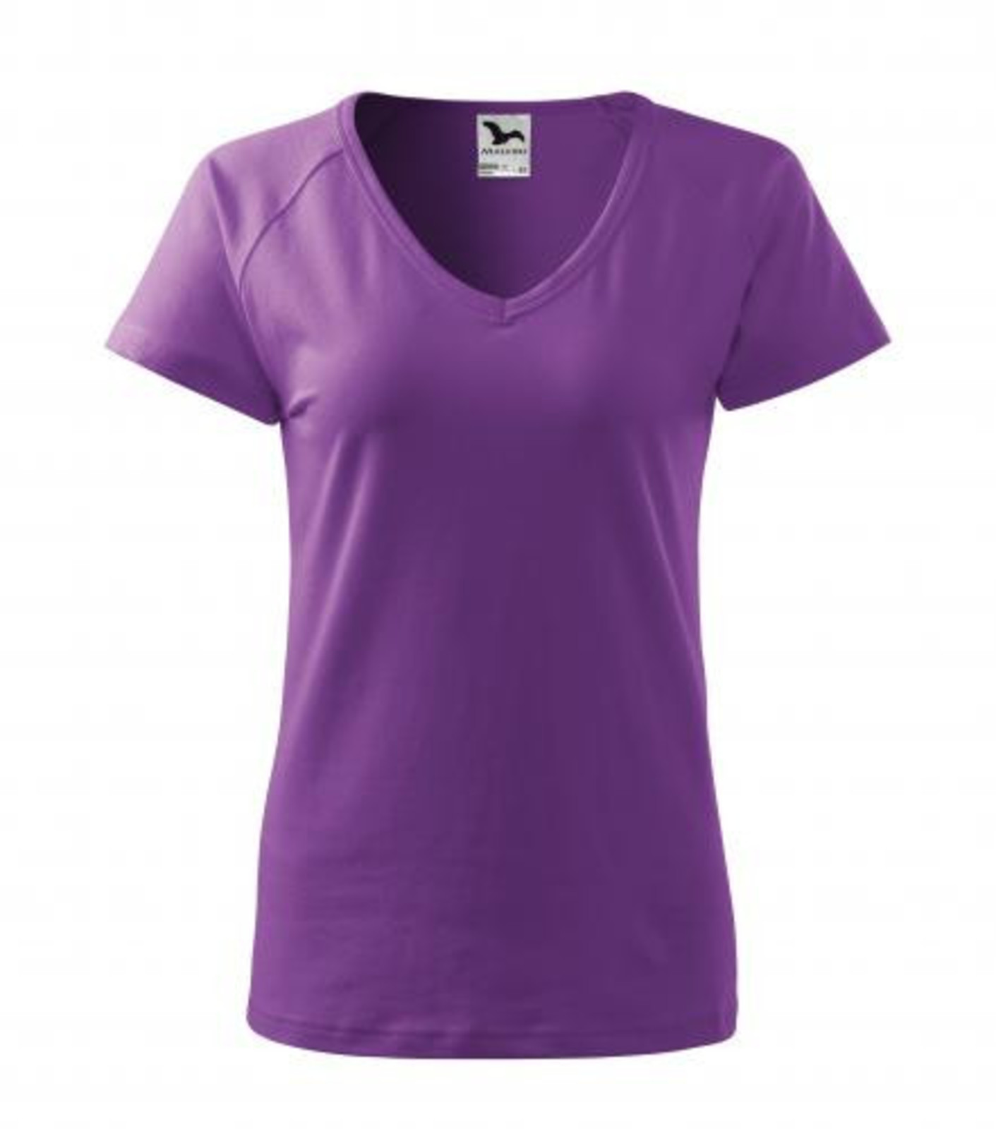 Dámske tričko s V výstrihom Adler Dream 128 - veľkosť: XL, farba: fialová