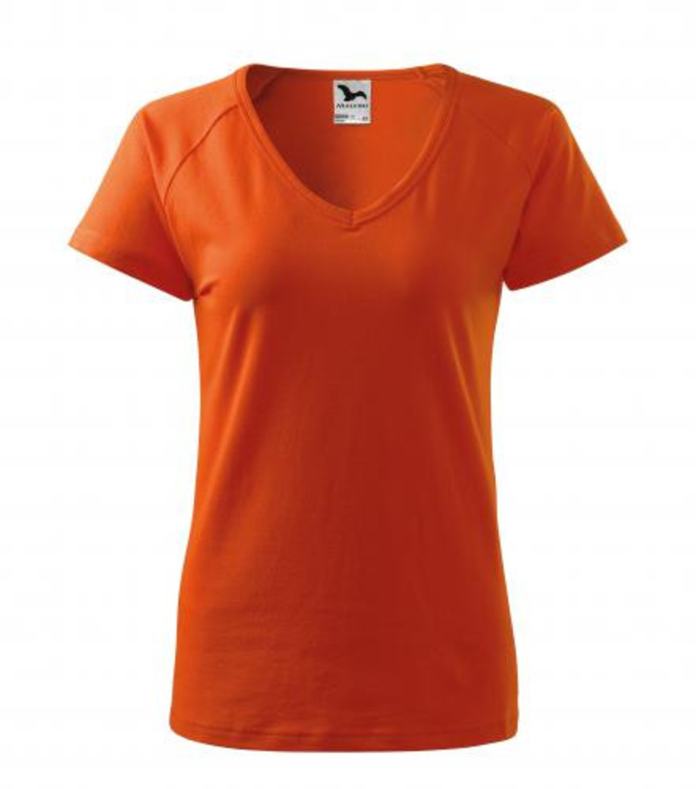 Dámske tričko s V výstrihom Adler Dream 128 - veľkosť: XL, farba: oranžová