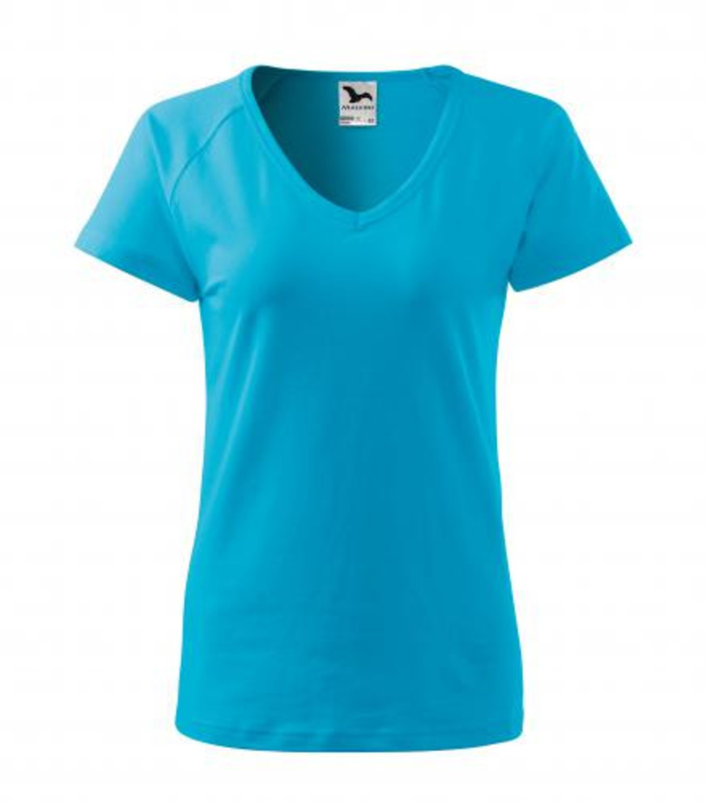 Dámske tričko s V výstrihom Adler Dream 128 - veľkosť: M, farba: tyrkysová