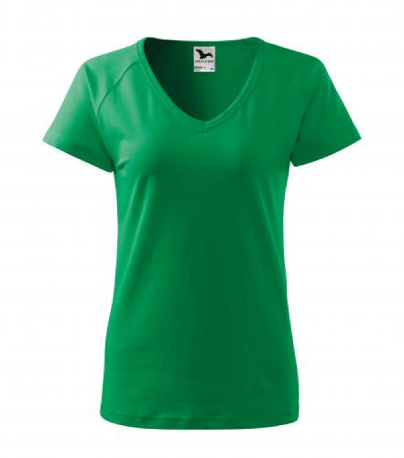 Dámske tričko s V výstrihom Adler Dream 128 - veľkosť: L, farba: trávová zelená