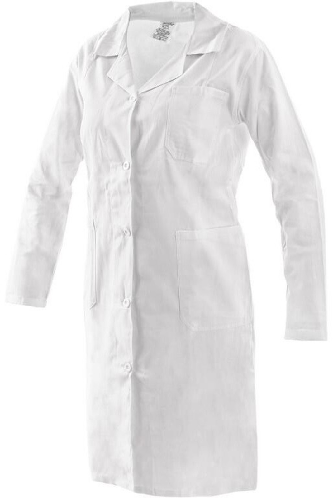 Dámsky plášť CXS EVA - veľkosť: 46, farba: biela