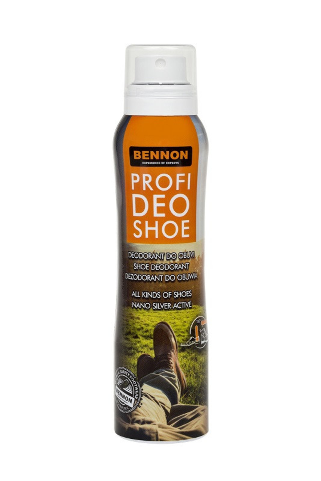 Deodorant na nohy Bennon Profi Deo Shoe  - veľkosť: 150 ml