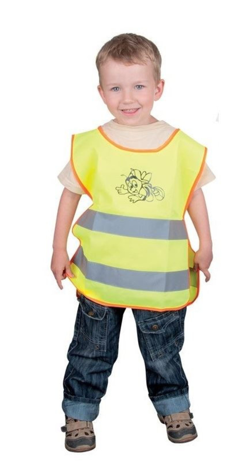 Detská reflexná vesta Ardon Alex Junior - veľkosť: S, farba: žltá