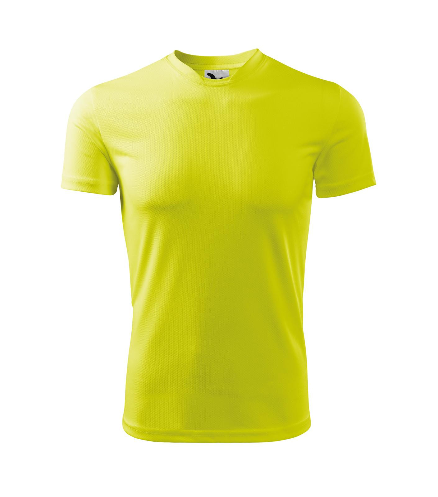 Detské rýchloschnúce tričko Malfini Fantasy 147 - veľkosť: 134, farba: neonová žltá