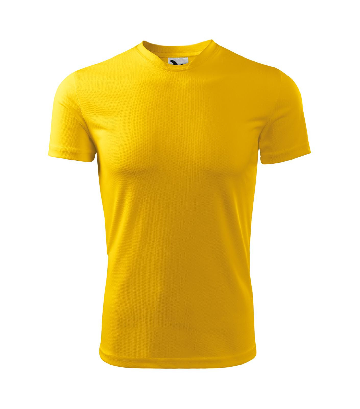 Detské rýchloschnúce tričko Malfini Fantasy 147 - veľkosť: 146, farba: žltá