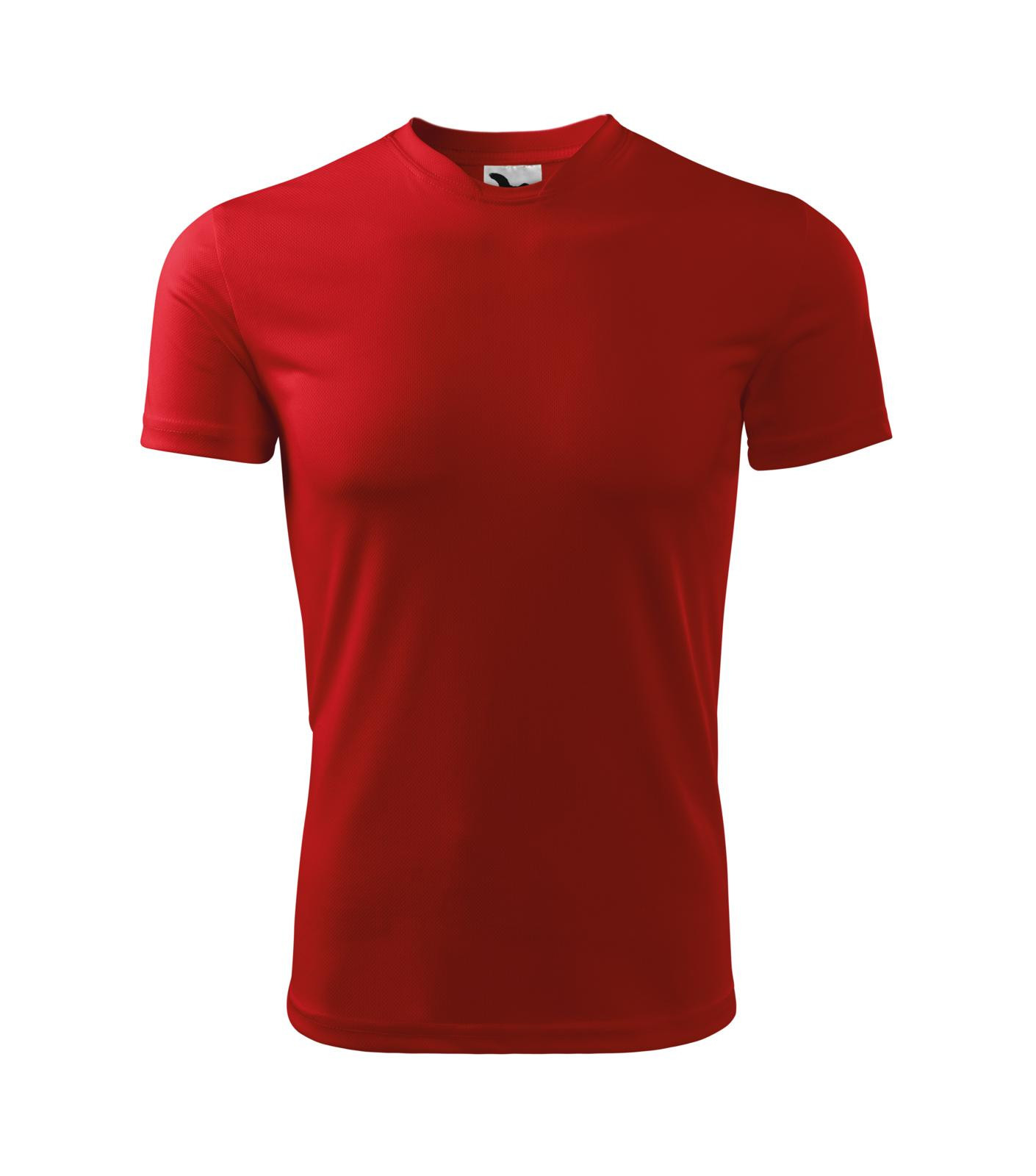 Detské rýchloschnúce tričko Malfini Fantasy 147 - veľkosť: 158, farba: červená