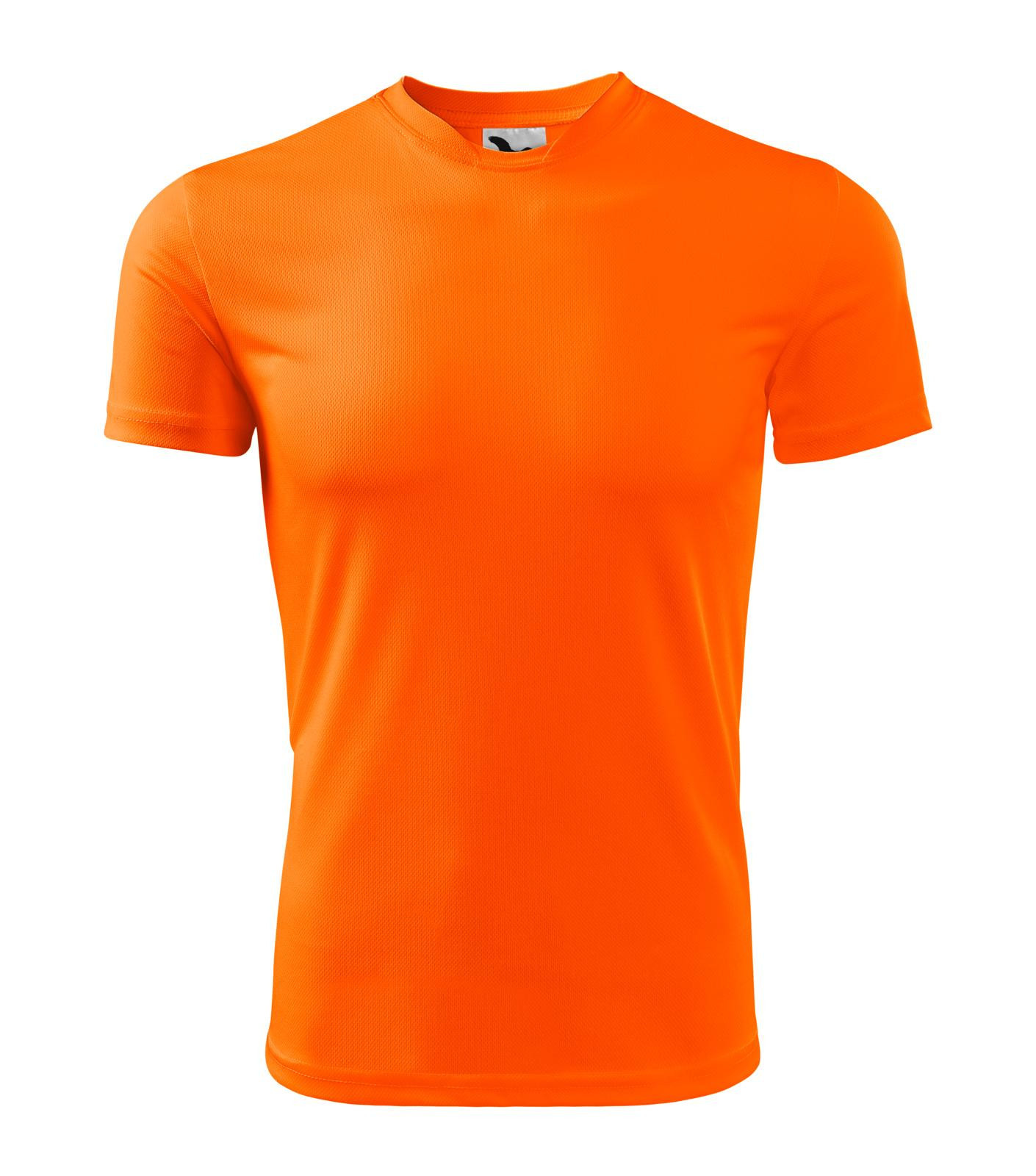 Detské rýchloschnúce tričko Malfini Fantasy 147 - veľkosť: 122, farba: neonová oranžová