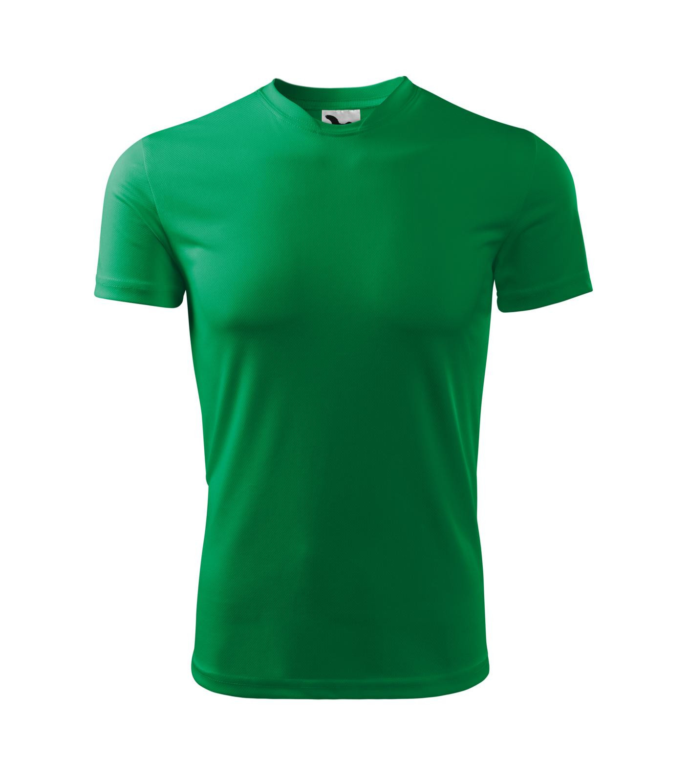 Detské rýchloschnúce tričko Malfini Fantasy 147 - veľkosť: 146, farba: trávová zelená