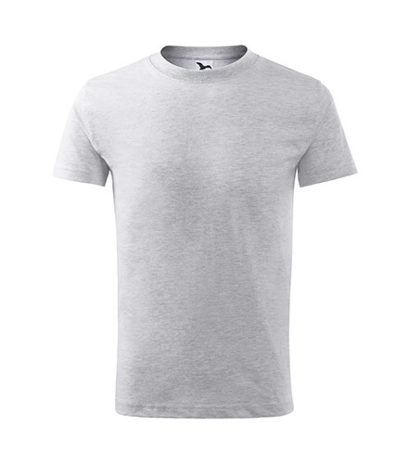 Detské tričko Malfini Classic New 135 - veľkosť: 146, farba: svetlosivý melír