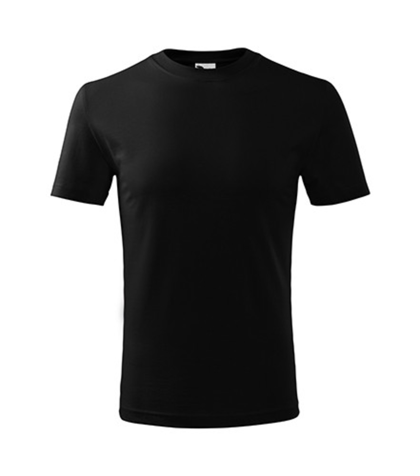 Detské tričko Malfini Classic New 135 - veľkosť: 158, farba: čierna