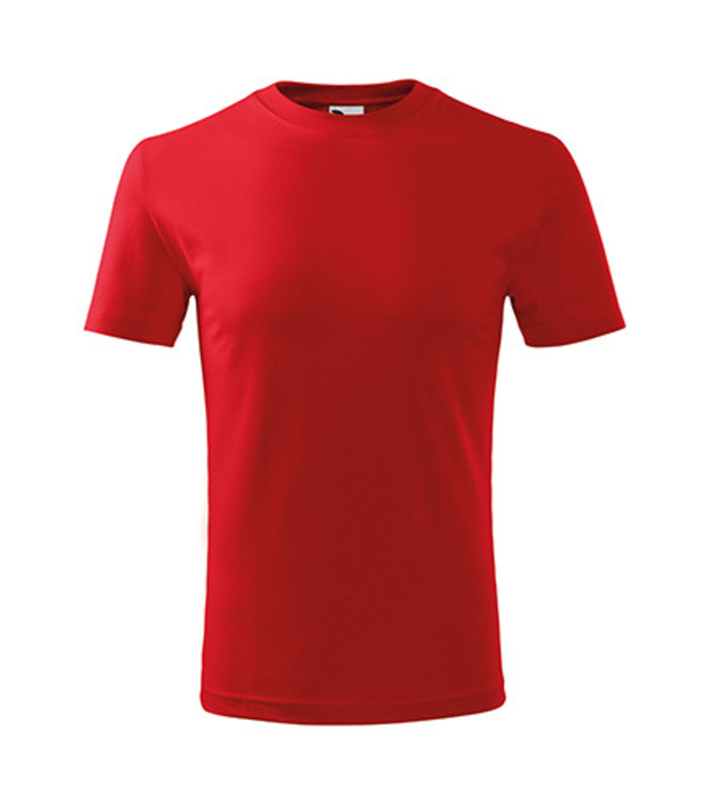 Detské tričko Malfini Classic New 135 - veľkosť: 134, farba: červená
