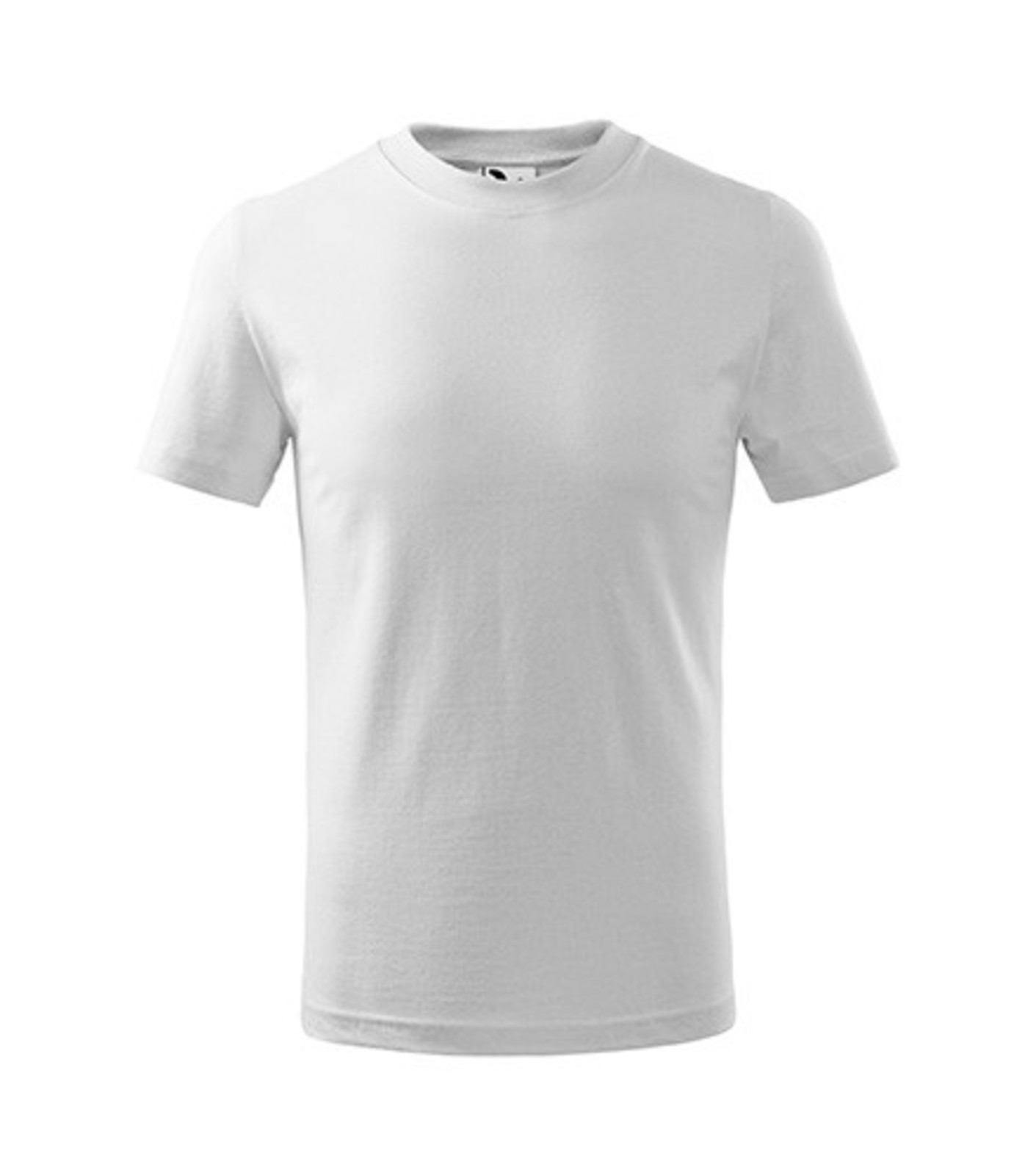 Detské tričko Malfini Basic 138 - veľkosť: 122, farba: biela