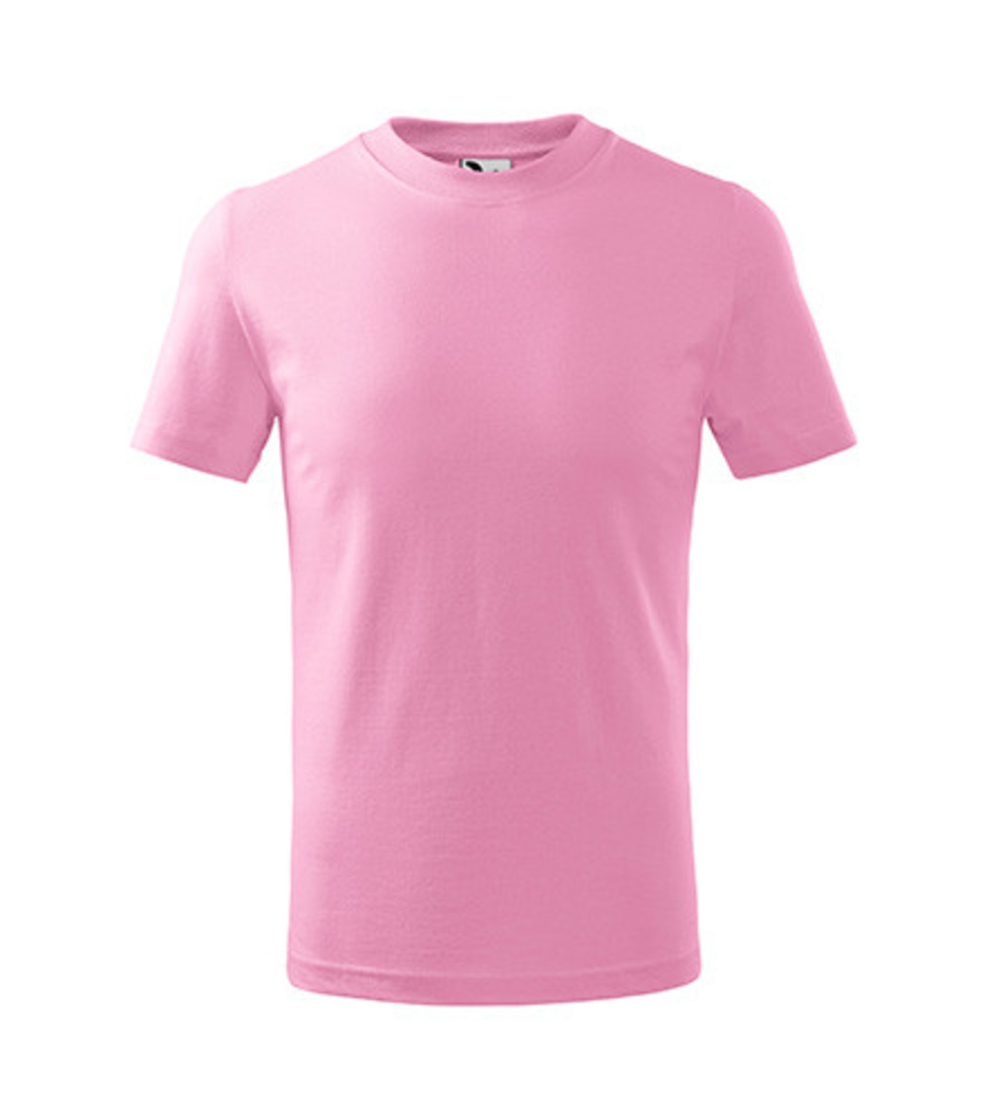 Detské tričko Malfini Basic 138 - veľkosť: 134, farba: ružová