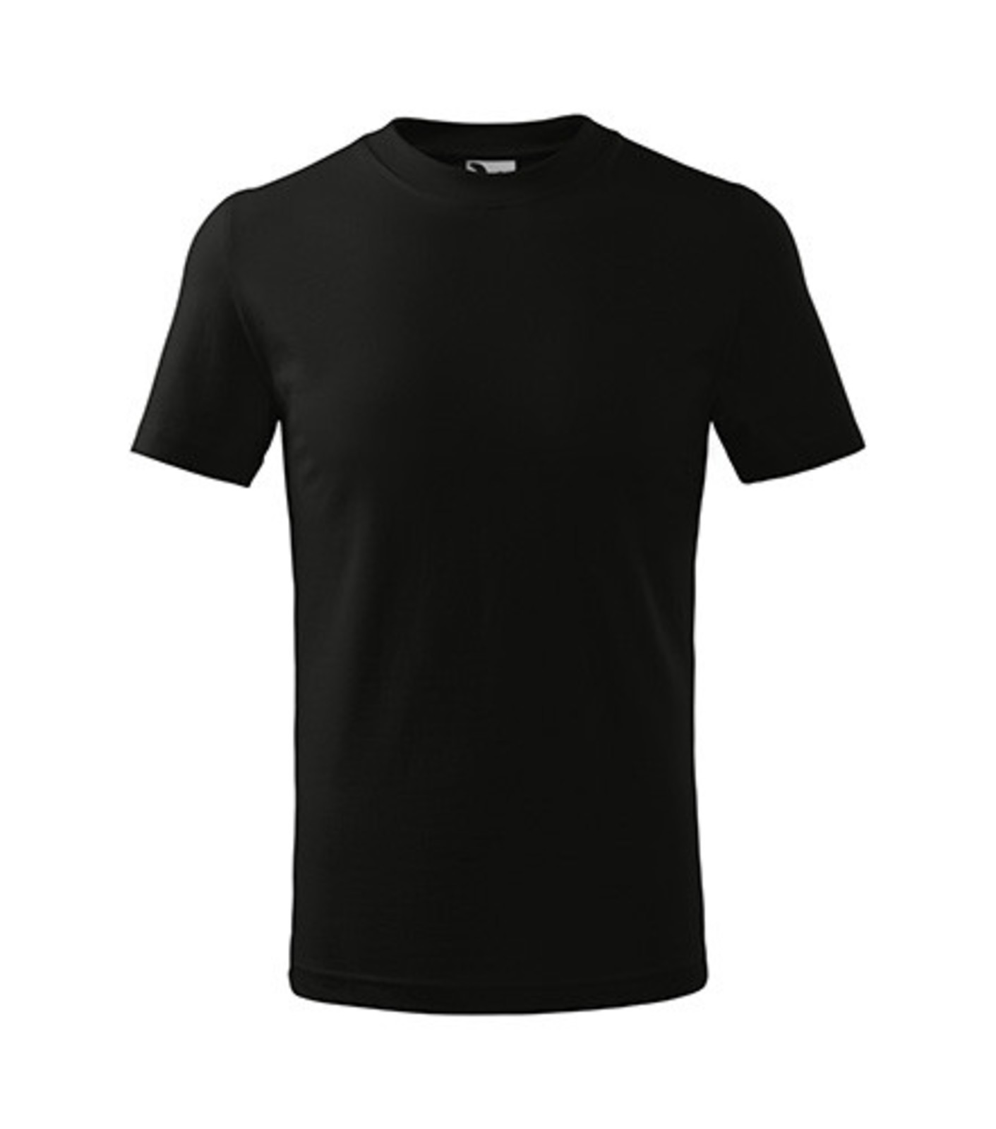 Detské tričko Malfini Basic 138 - veľkosť: 146, farba: čierna