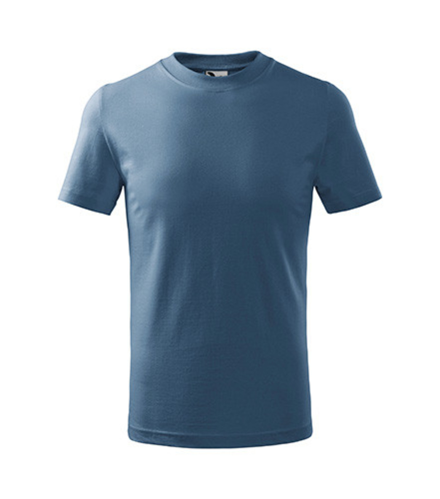 Detské tričko Malfini Basic 138 - veľkosť: 134, farba: denim