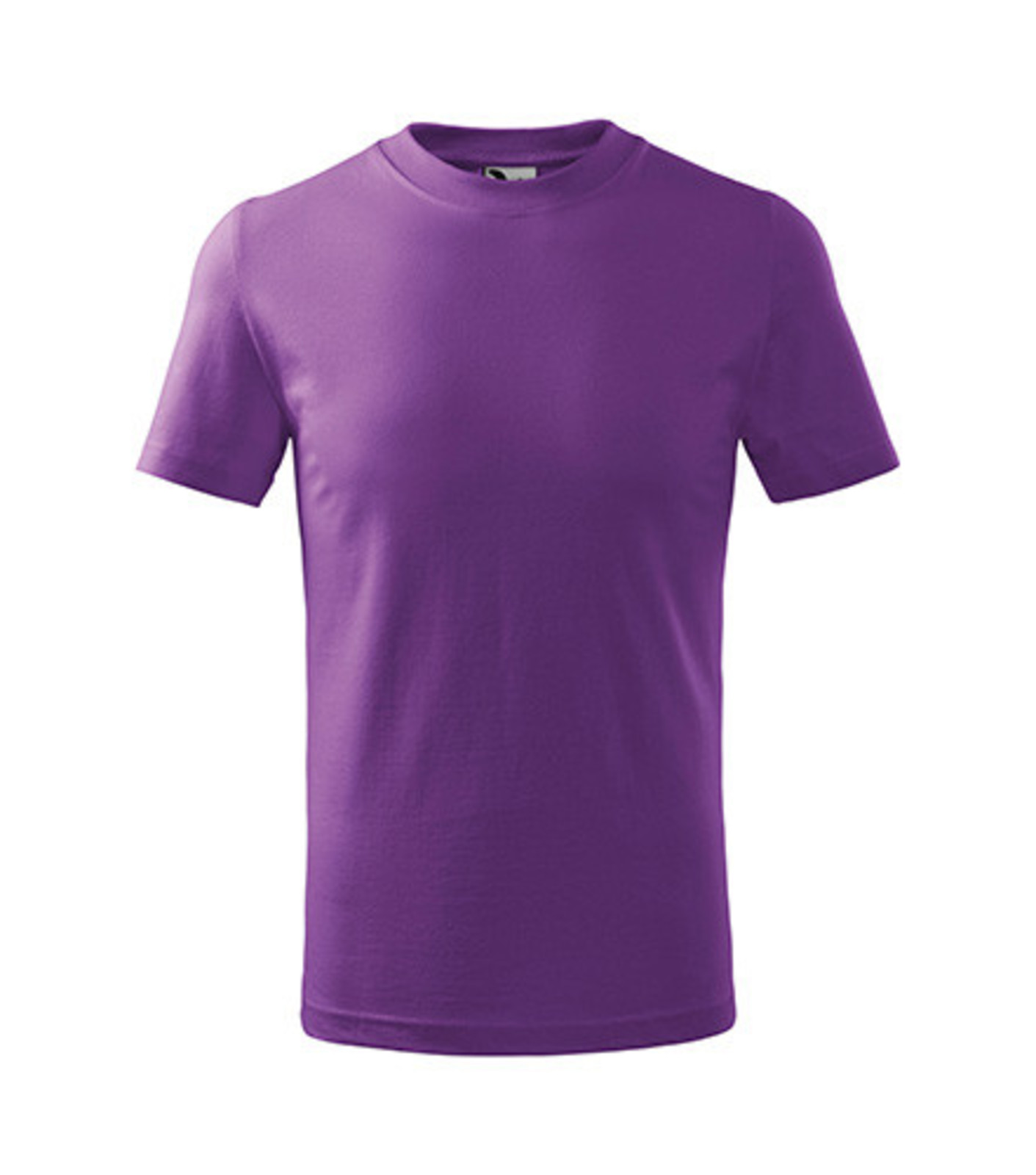 Detské tričko Malfini Basic 138 - veľkosť: 122, farba: fialová