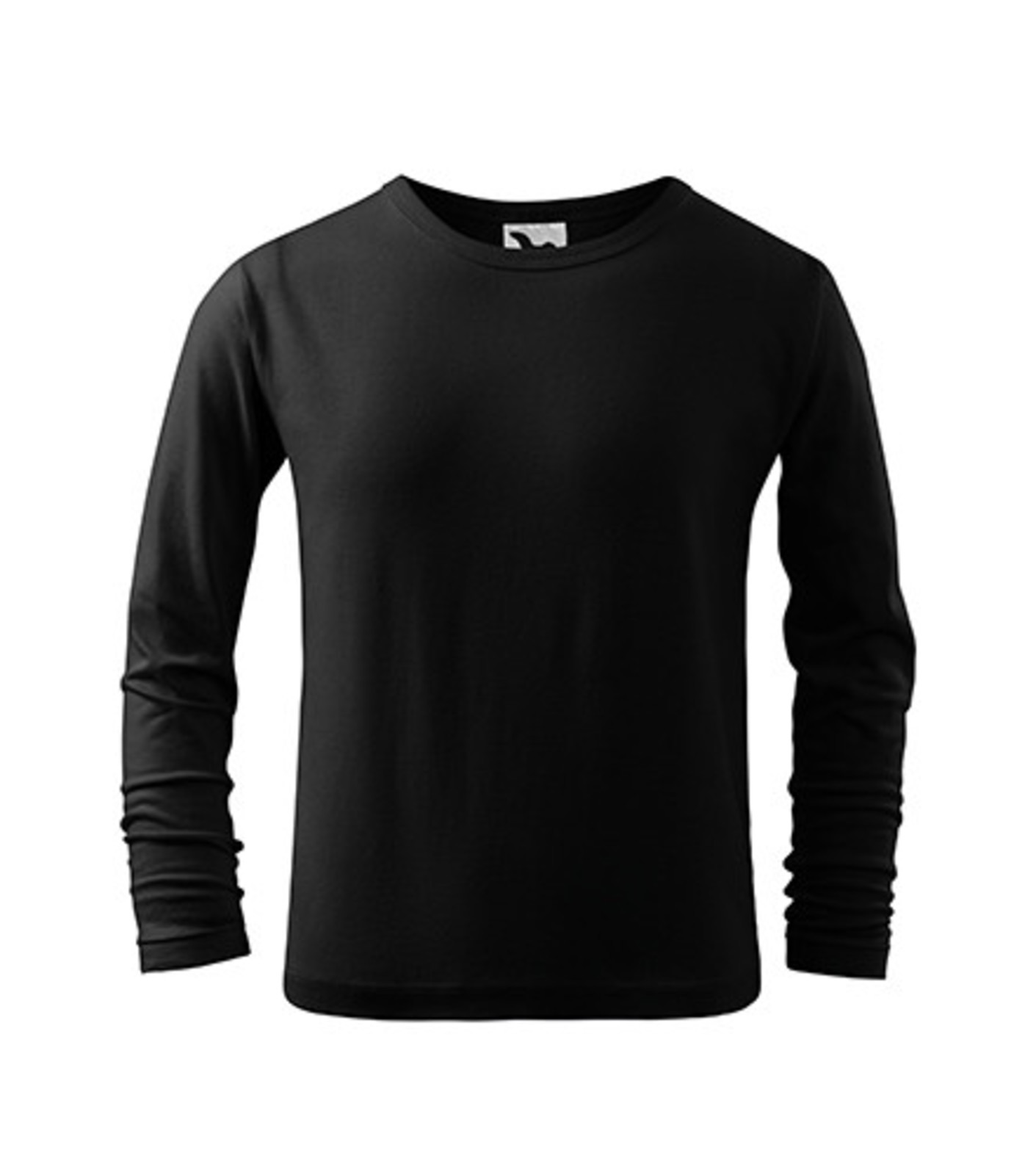 Detské tričko s dlhým rukávom Malfini FIT-T LS 121 - veľkosť: 146, farba: čierna