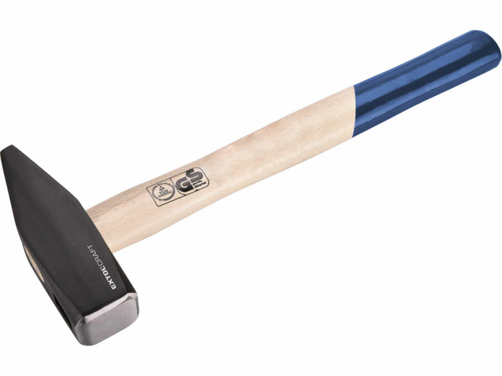 Extol Craft 2015A kladivo zámočnícke, drevená násada, 1500g - farba: piesková/modrá