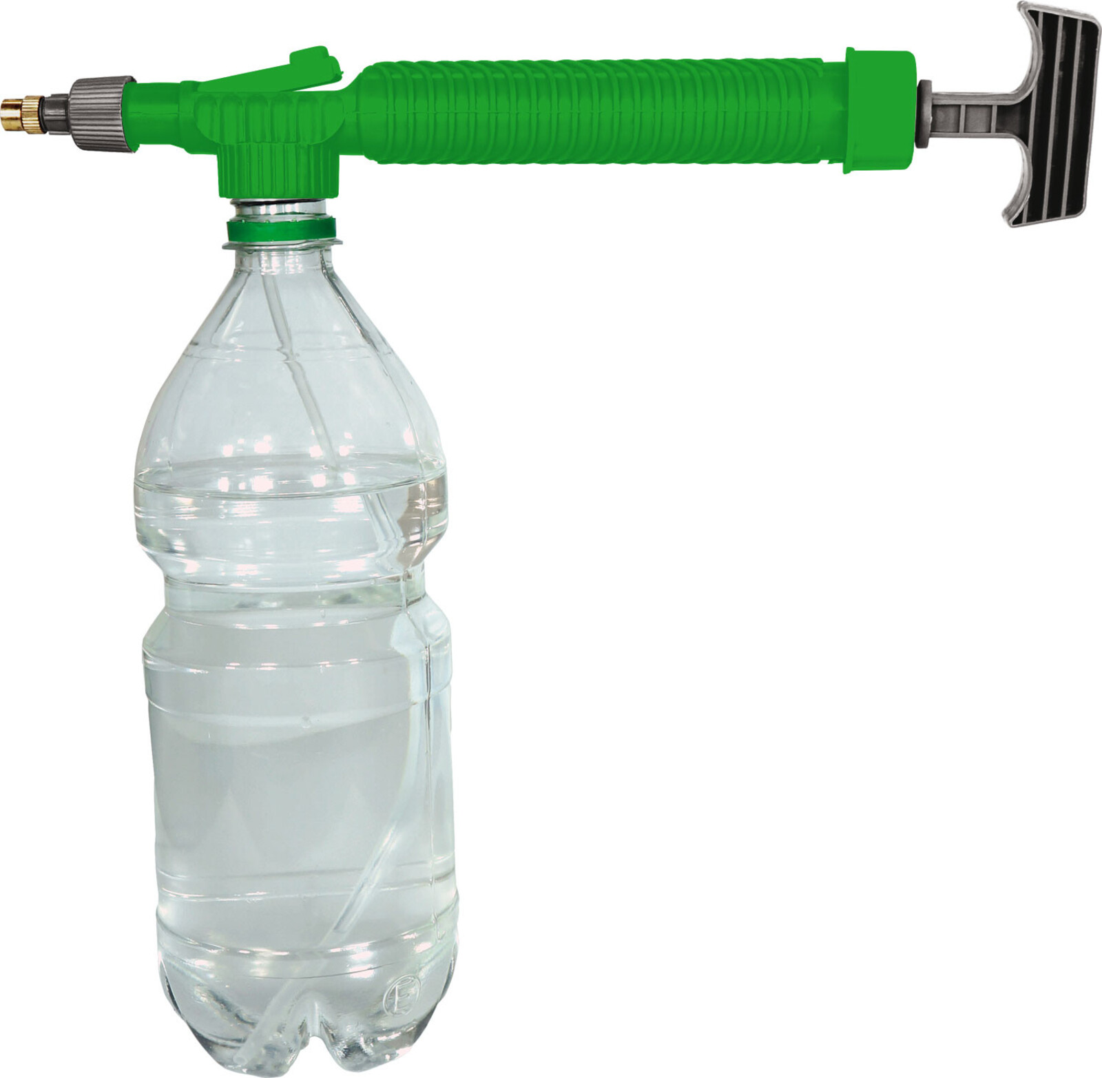 Extol Craft 974000 postrekovač tlakový na PET fľašu, 30cm, 1-8L - farba: zelená
