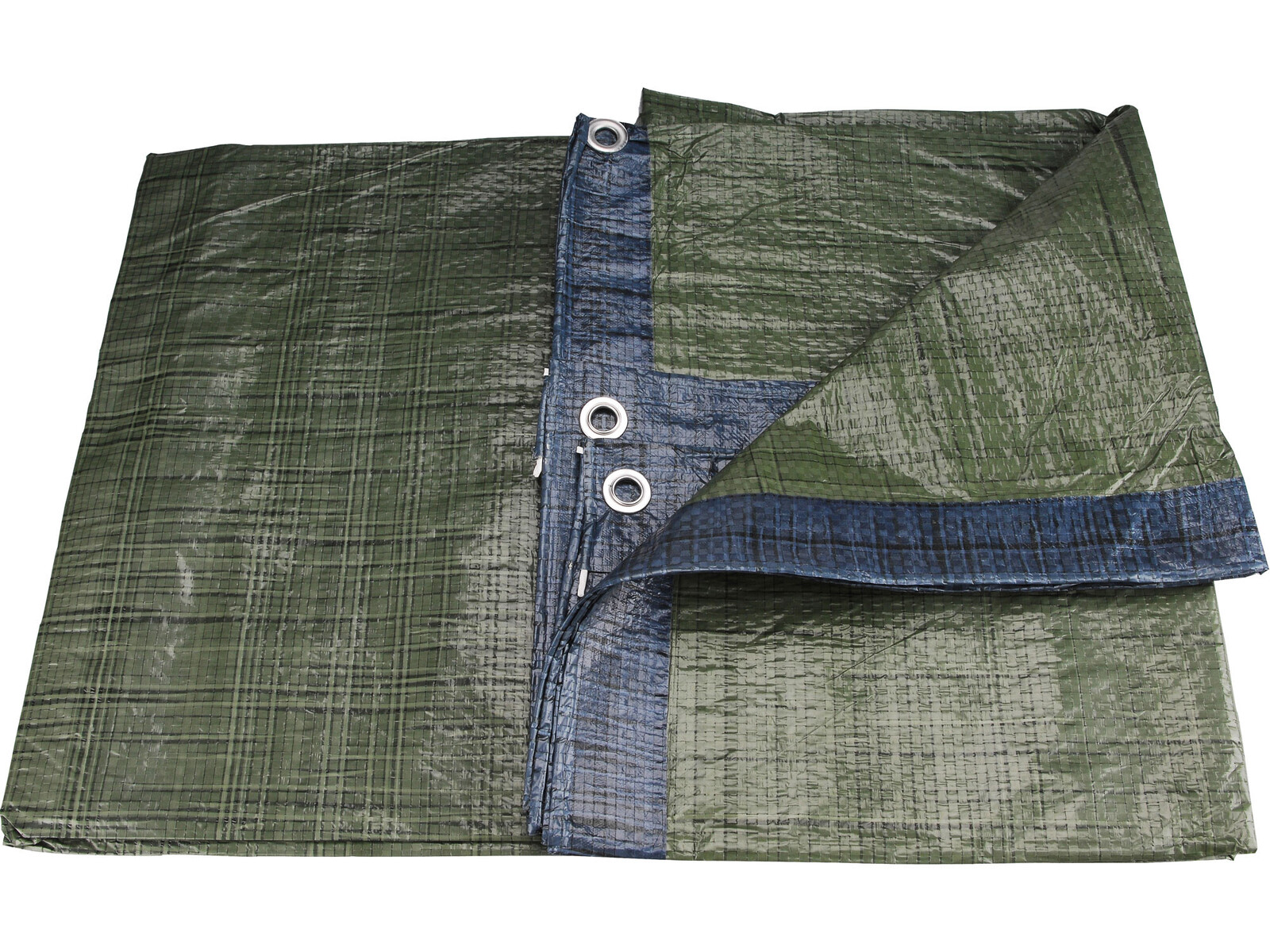 Extol Craft nepremokavá zakrývacia plachta STANDARD, PE - veľkosť: 8x12m, farba: zelená/modrá