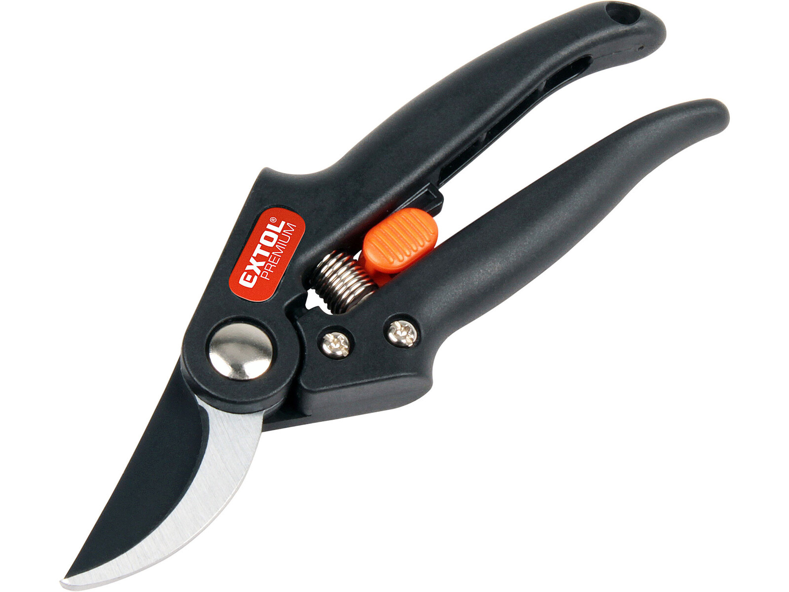 Extol Premium 8872160 nožnice záhradnícke, 190mm, max. prestrih priemer 20mm, SK5 - farba: čierna/oranžová