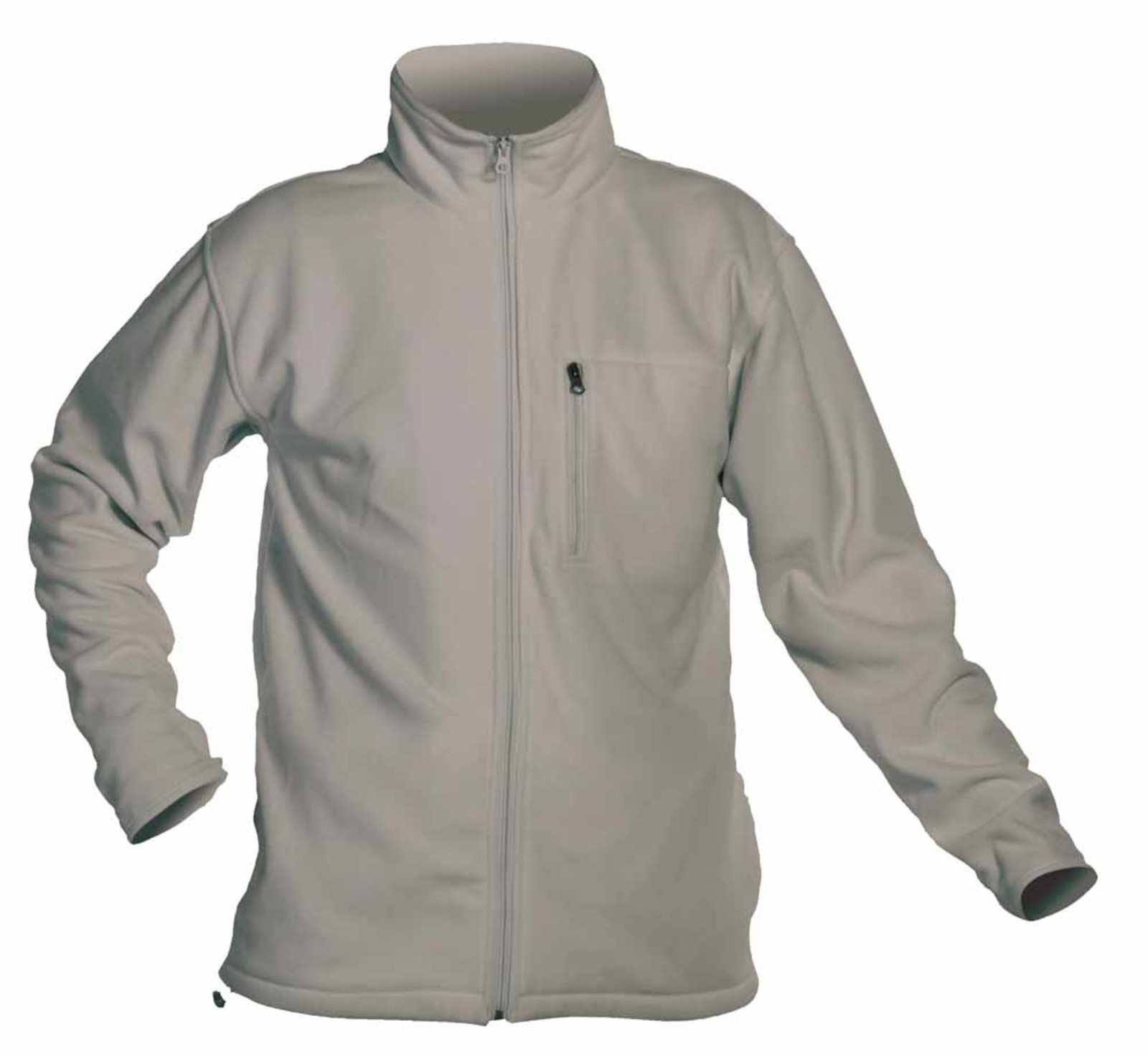 Fleece bunda Karela - veľkosť: M, farba: sivá
