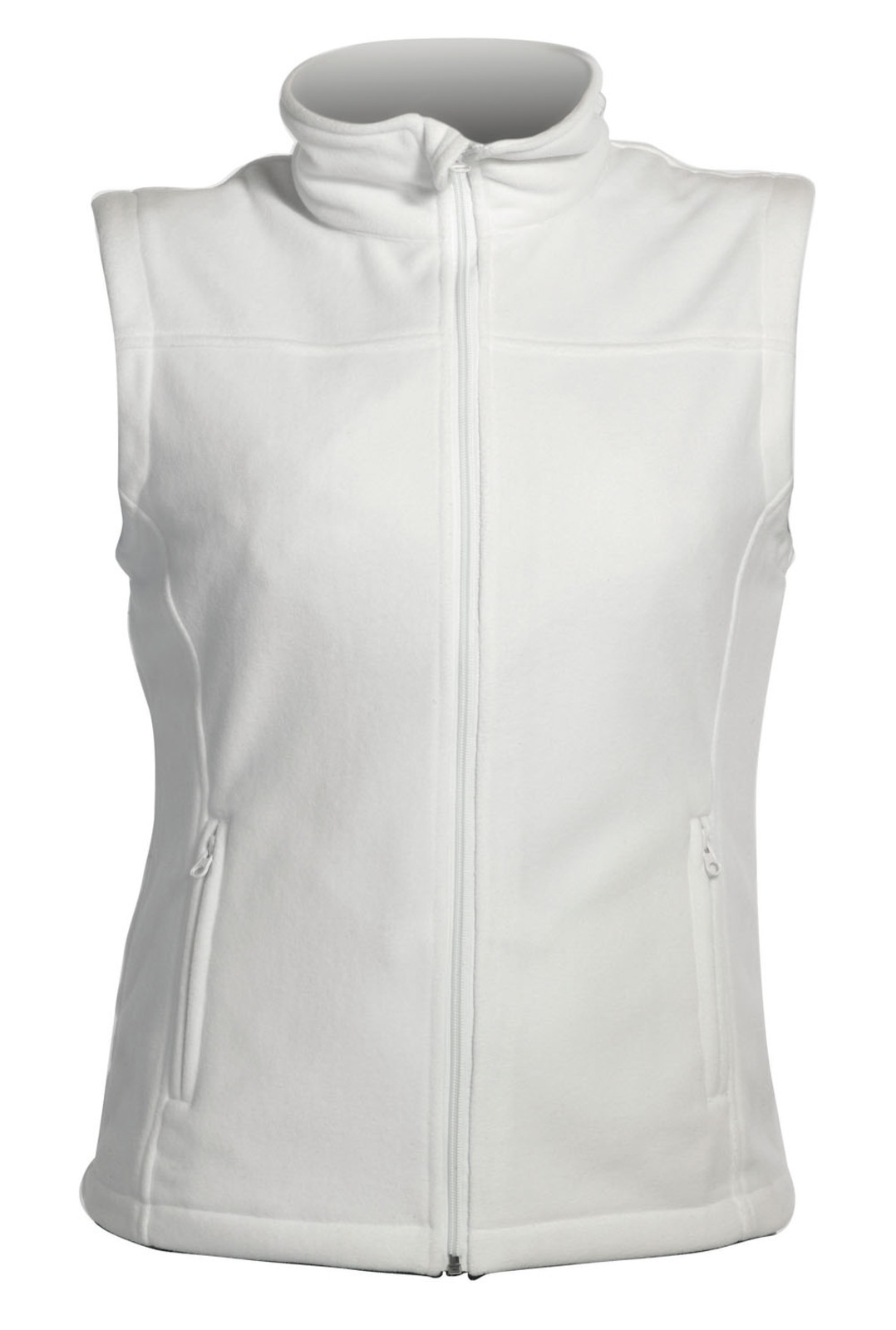 Fleece vesta Vorma Lady dámska - veľkosť: XXL, farba: biela