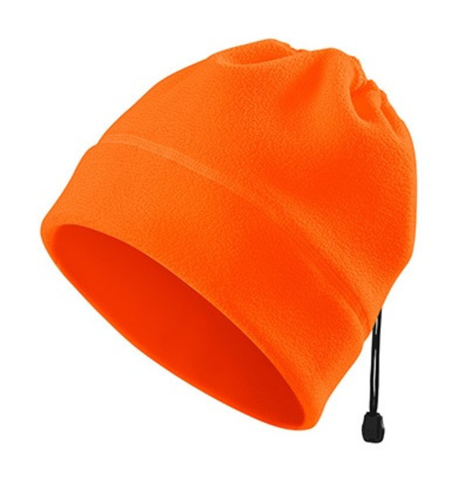 Unisex reflexná fleece čiapka a nákrčník Rimeck HV Practic 5V9 - veľkosť: UNI, farba: fluorescenčno oranžová