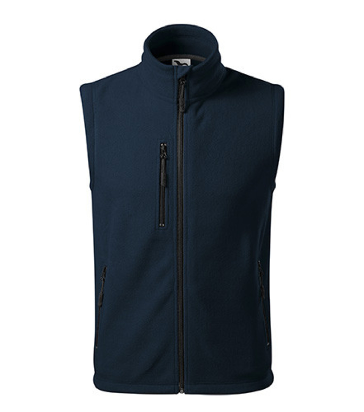 Unisex fleecová vesta Malfini Exit 525 - veľkosť: XL, farba: tmavo modrá