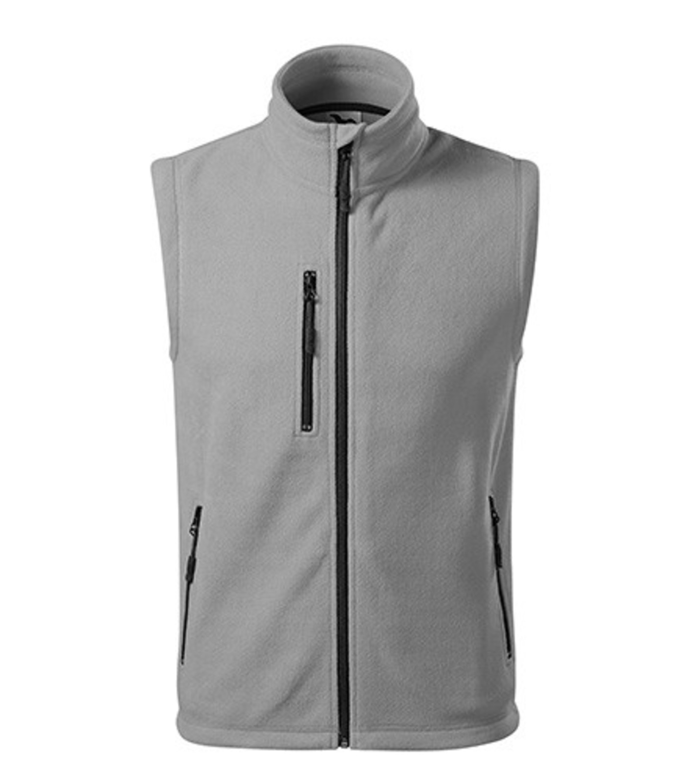 Unisex fleecová vesta Malfini Exit 525 - veľkosť: XXL, farba: svetlosivá