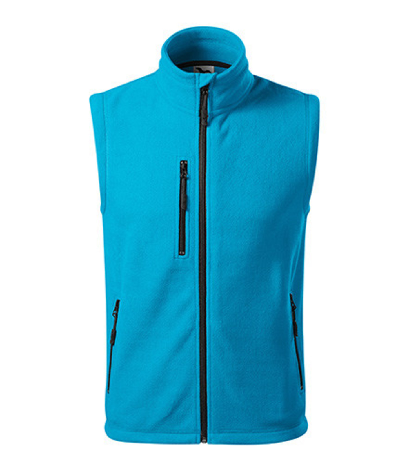 Unisex fleecová vesta Malfini Exit 525 - veľkosť: XXL, farba: tyrkysová