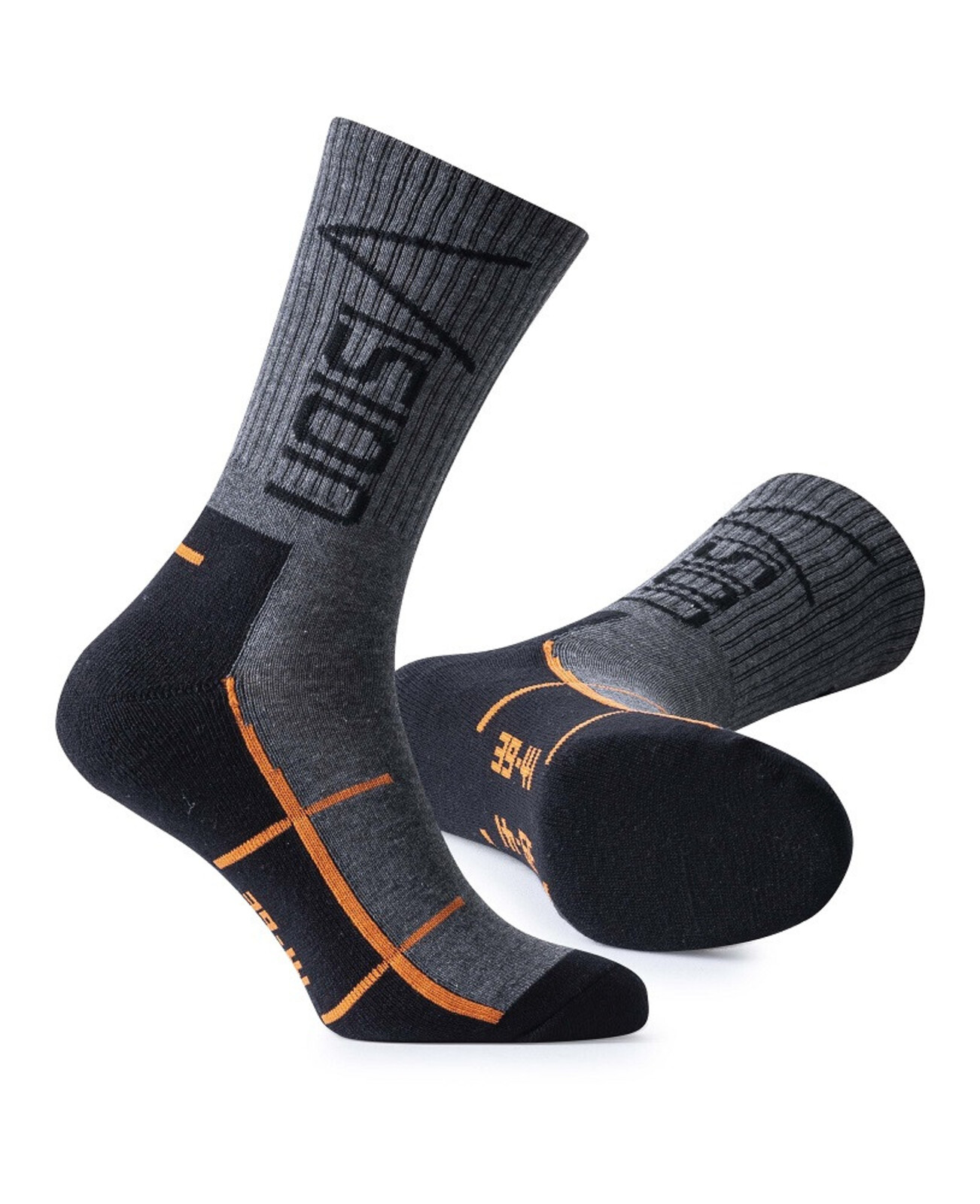 Funkčné ponožky Ardon Vision - veľkosť: 42-45, farba: sivá/oranžová