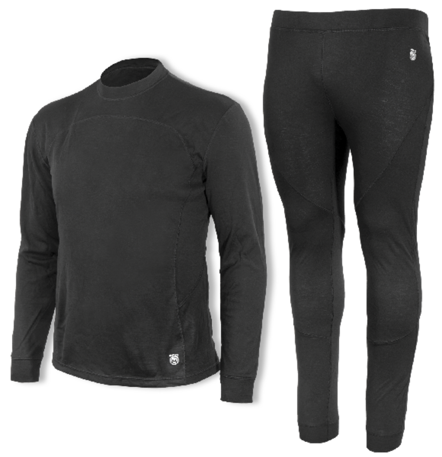 Funkčné prádlo (set) s merinom Bennon Merino - veľkosť: XL, farba: čierna