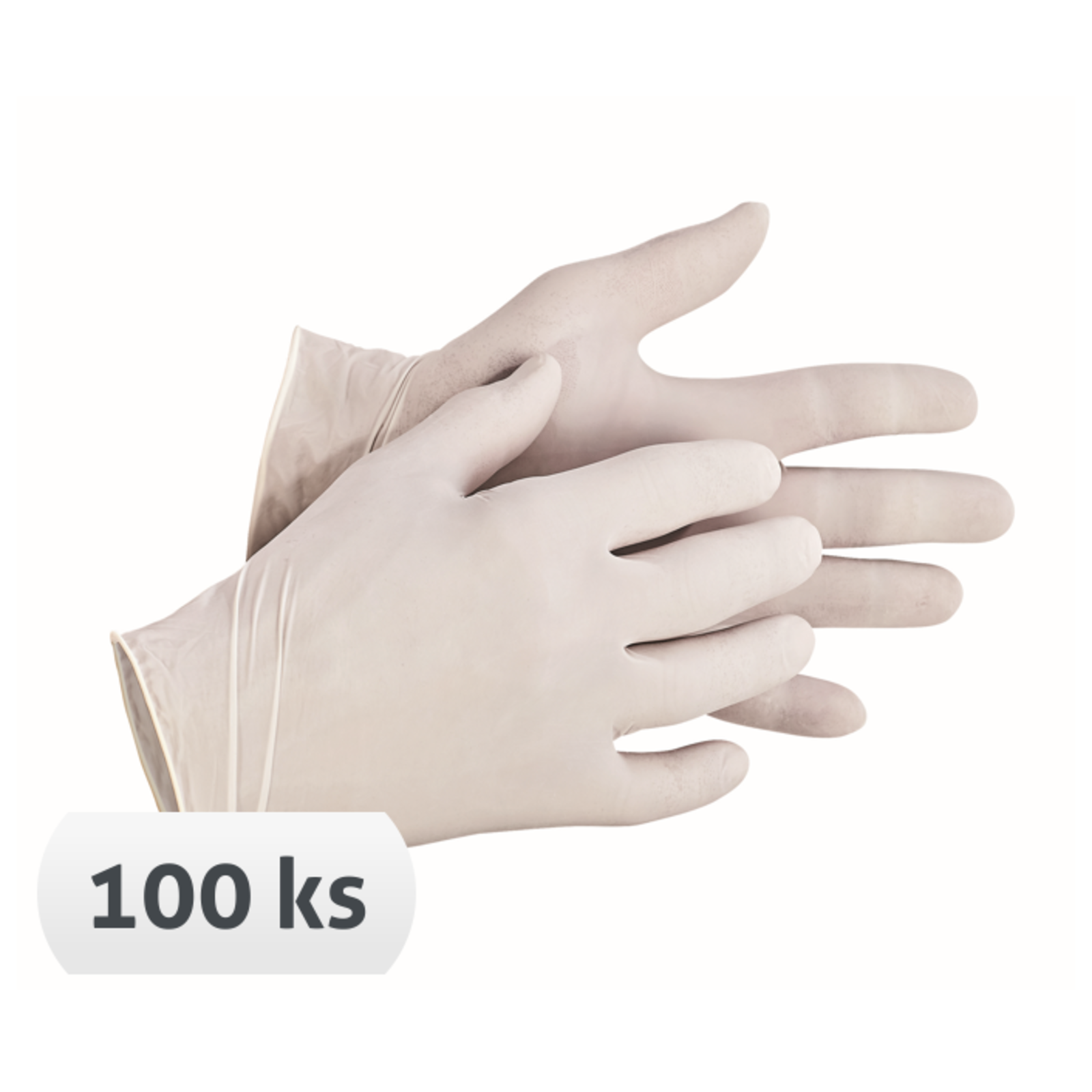 Jednorazové latexové rukavice Loon 100 ks - veľkosť: 8/M