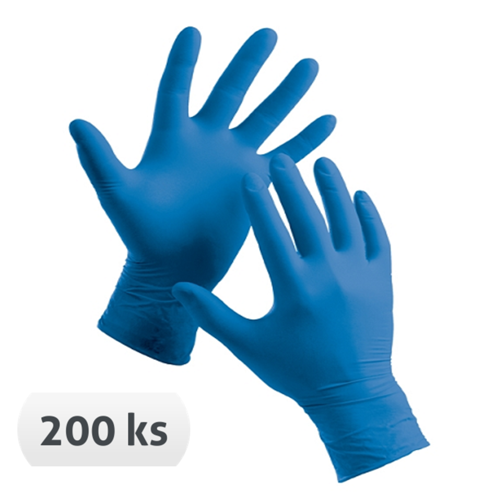 Jednorazové nitrilové rukavice Spoonbill Light HS-06-001 nepúdrované 200 ks - veľkosť: 9/L