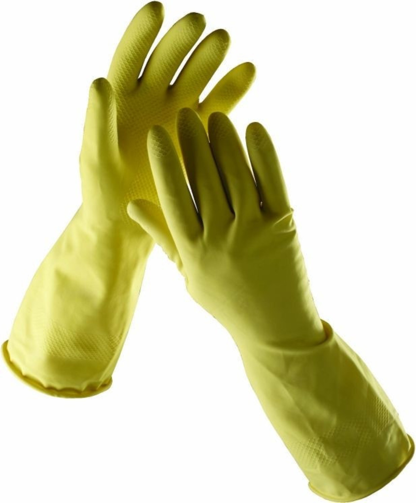 Latexové rukavice CXS Nina - veľkosť: 9/L, farba: žltá
