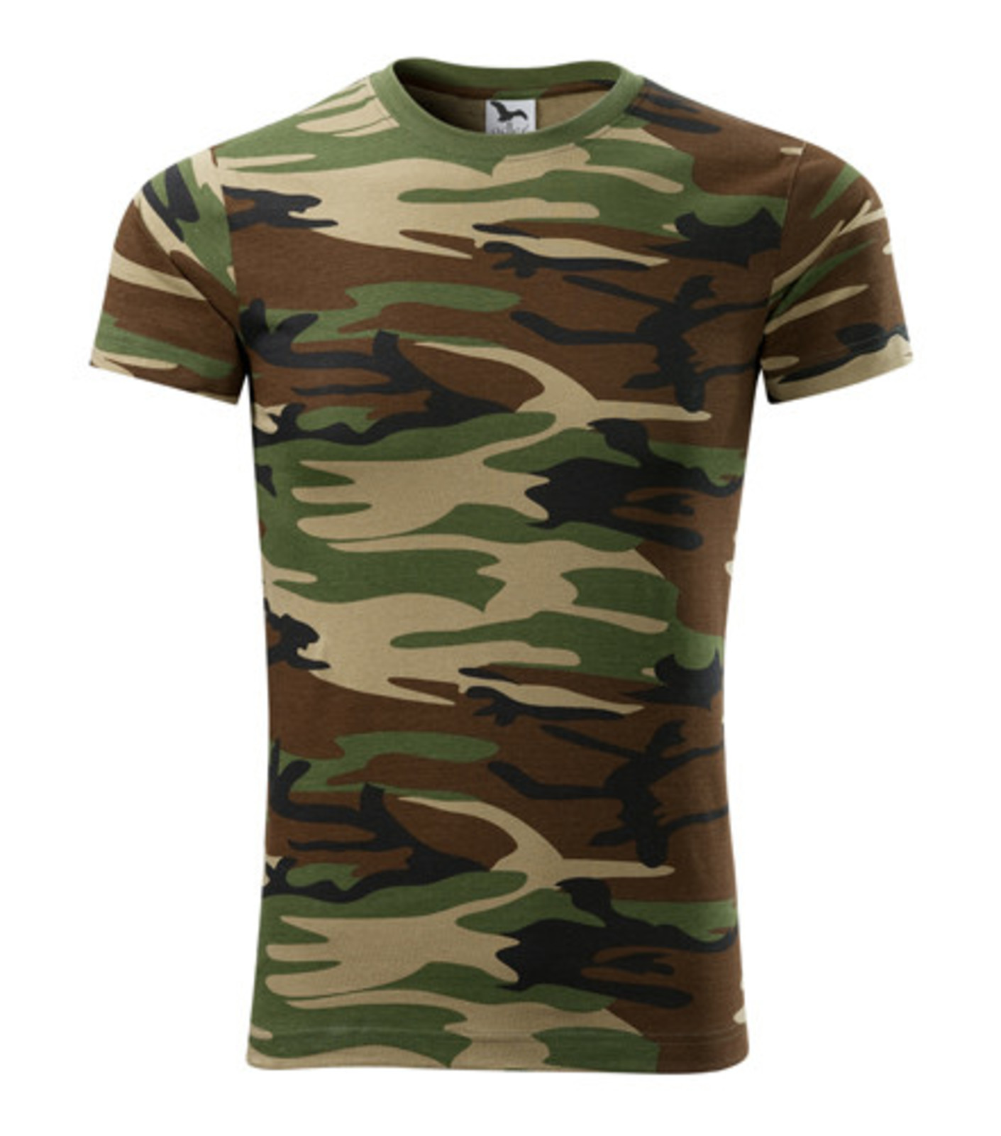 Maskáčové tričko Adler Camouflage 144 - veľkosť: XS, farba: maskáčová hnedá