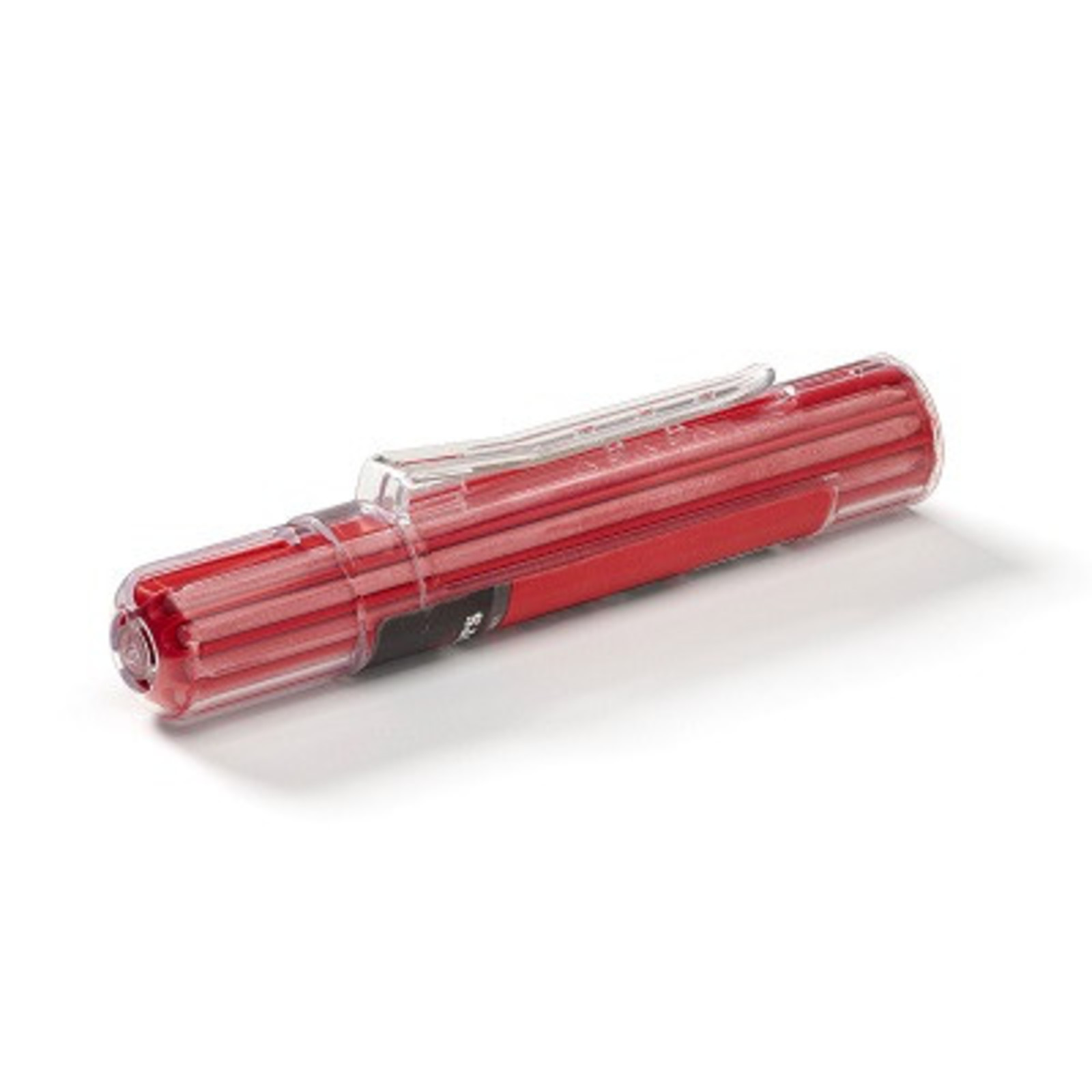 Náplň k mechanickej ceruzke Hultafors Dry Marker grafit  - farba: červená