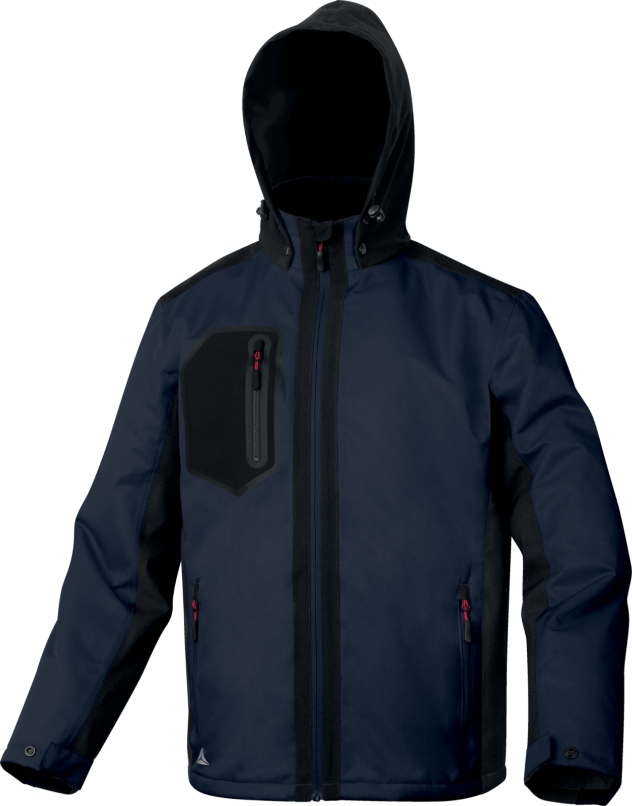 Nepremokavá bunda Delta Plus Aren - veľkosť: 3XL, farba: námornícka modrá/čierna