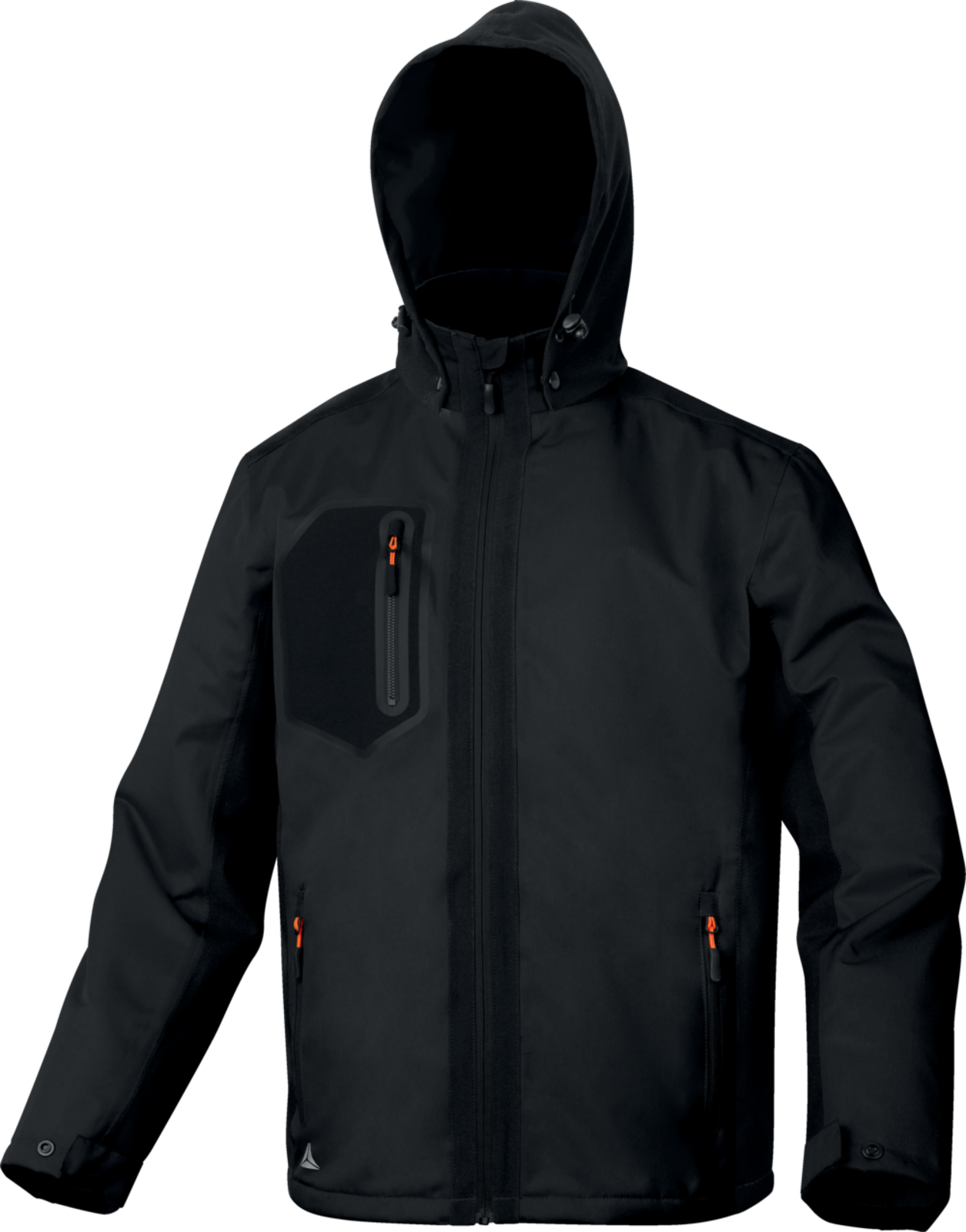 Nepremokavá bunda Delta Plus Aren - veľkosť: XXL, farba: čierna