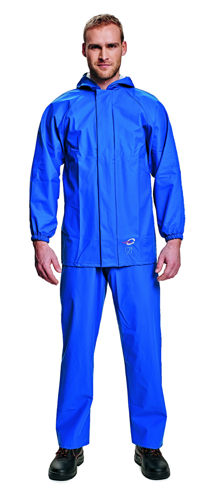 Nepremokavá bunda Morgat pánska - veľkosť: XXL, farba: modrá