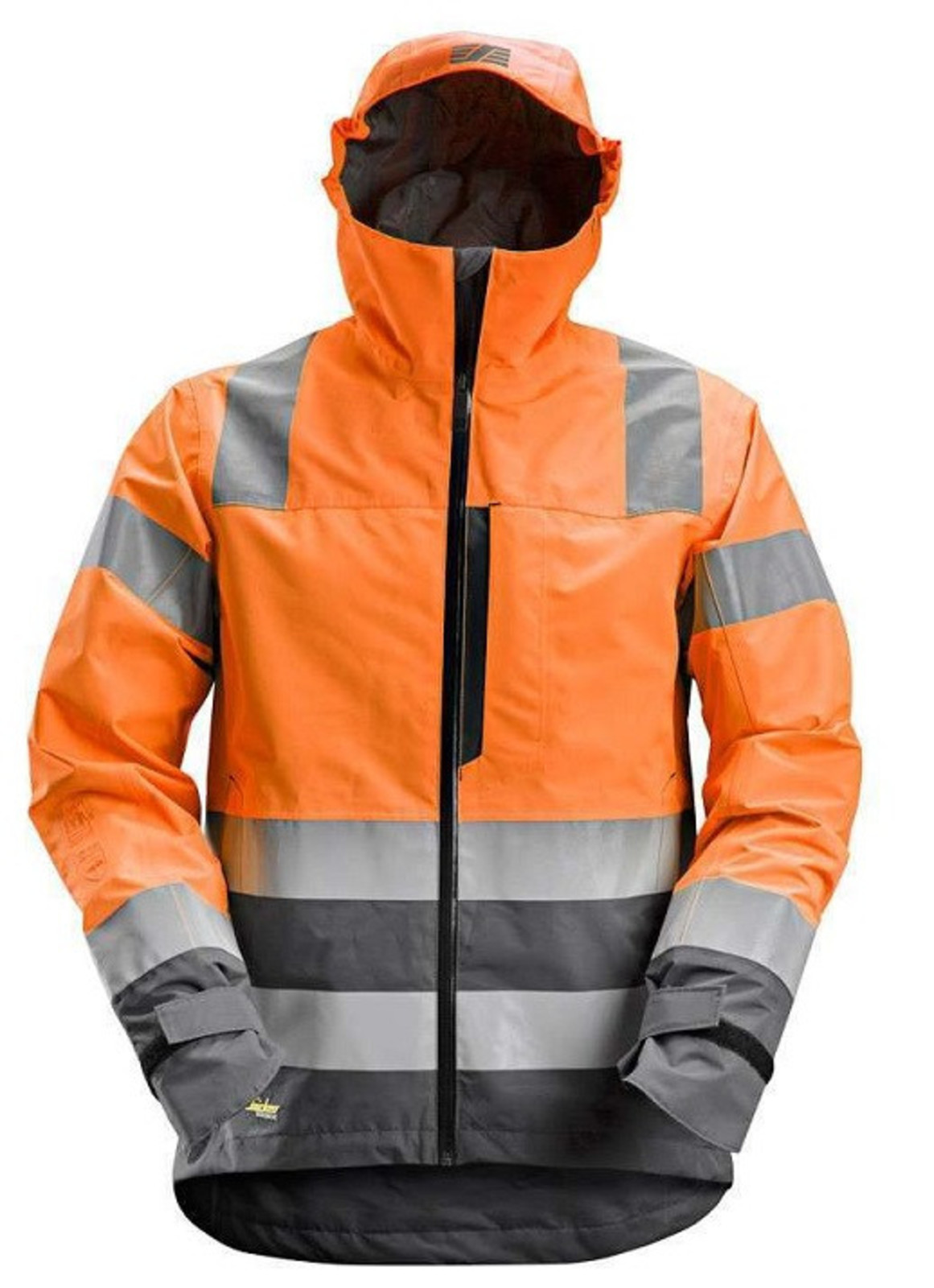 Nepremokavá reflexná bunda Snickers® AllroundWork - veľkosť: M, farba: oranžová