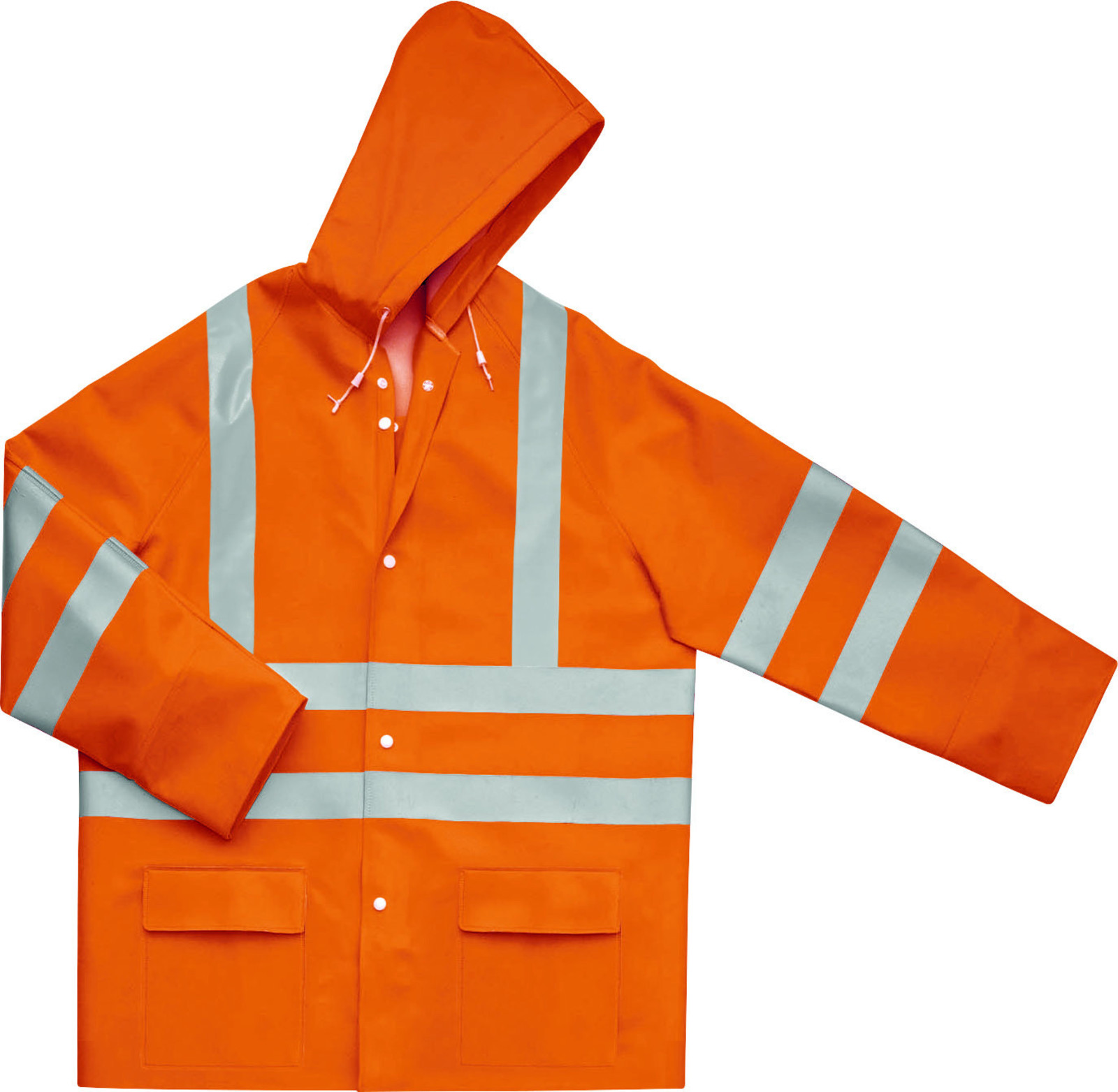 Nepremokavá reflexná bunda Delta Plus - veľkosť: XL, farba: oranžová