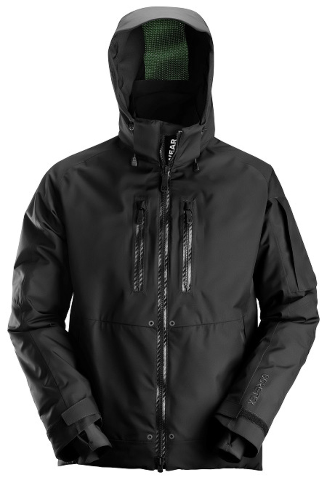 Nepremokavá zimná bunda Snickers® FlexiWork GORE-TEX®  - veľkosť: XL, farba: čierna